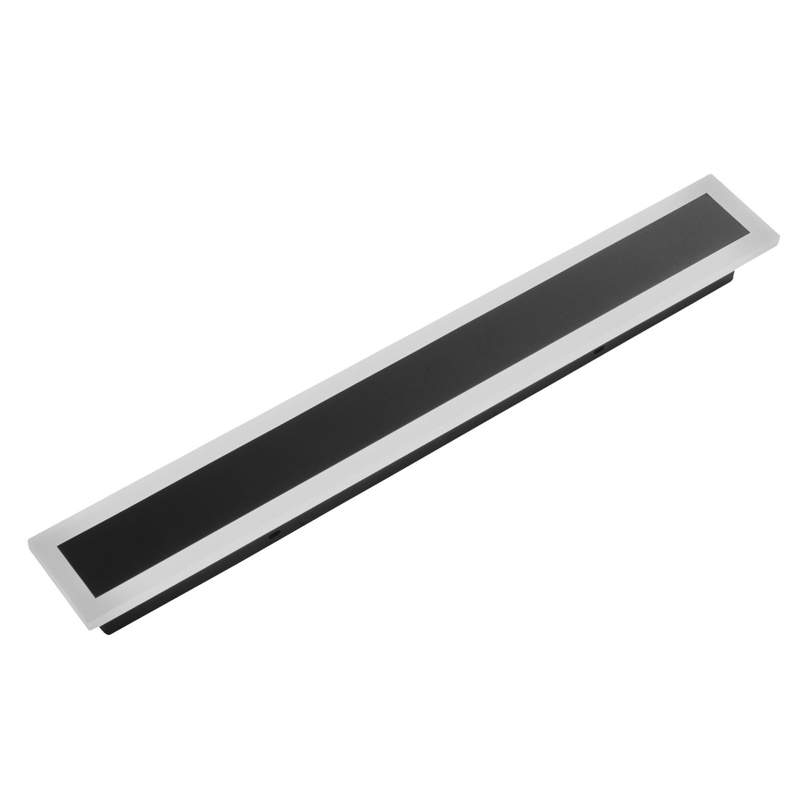 Moderne Außenwandleuchte – 60 cm langer Streifen, 3000 K warmweiß, IP65 wasserdicht, rostfrei, für Terrasse und Garten_voghion.com