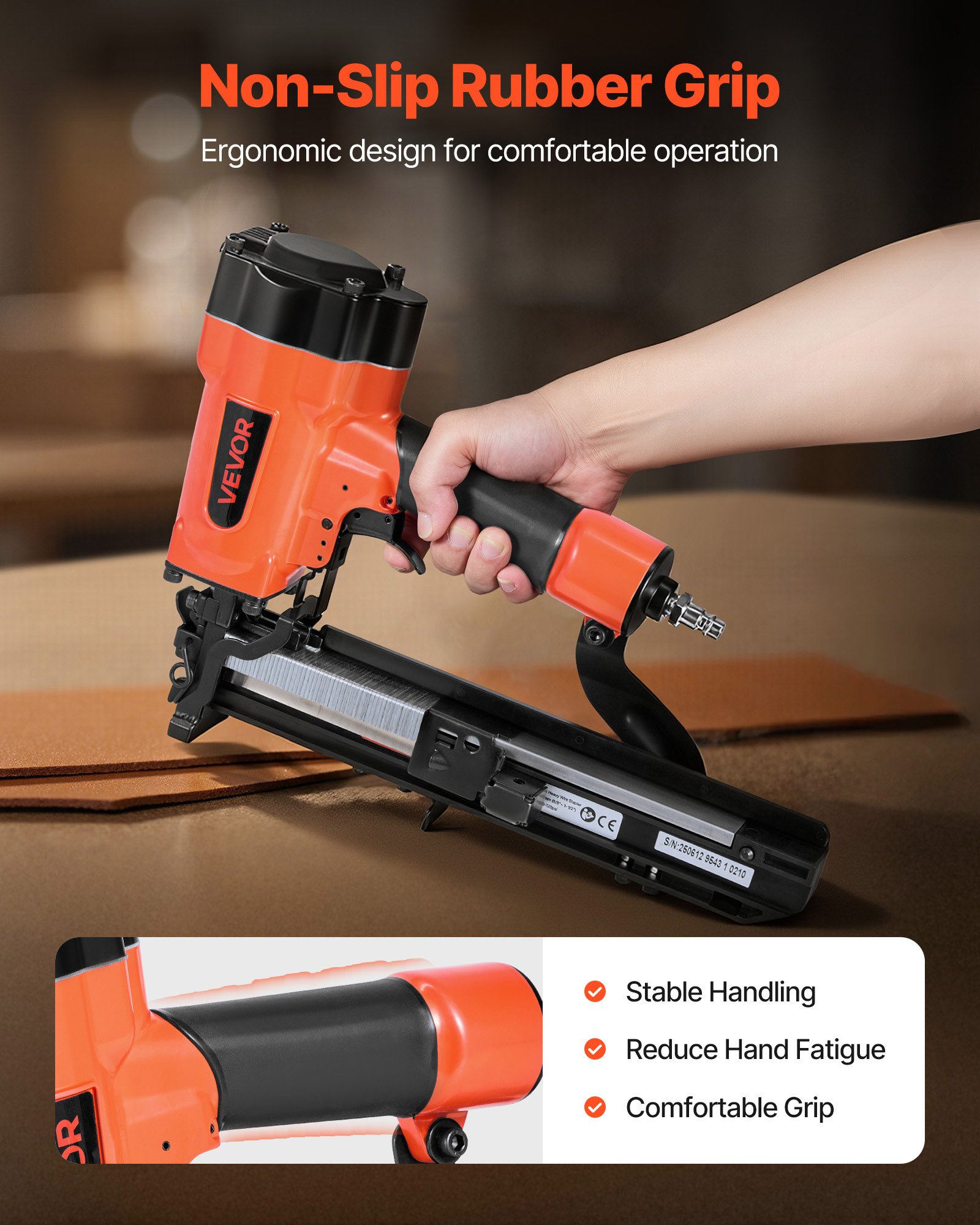 Druckluftnagler264 Mm Breite Krone Drucklufttacker_voghion.com