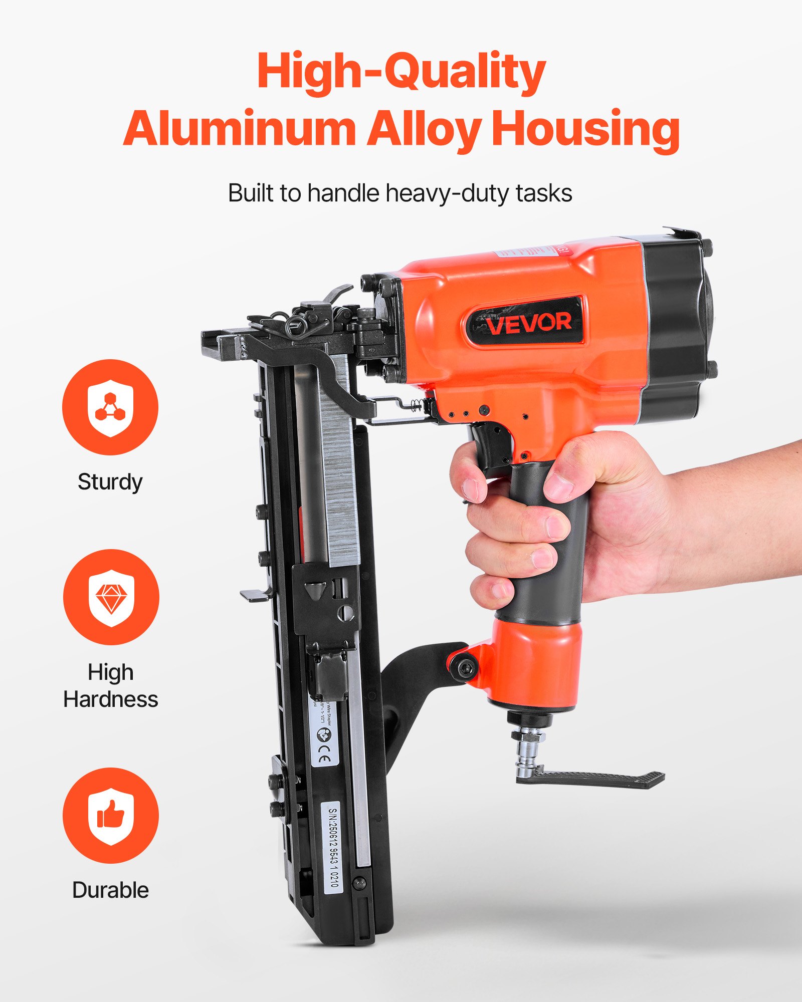 Druckluftnagler264 Mm Breite Krone Drucklufttacker_voghion.com