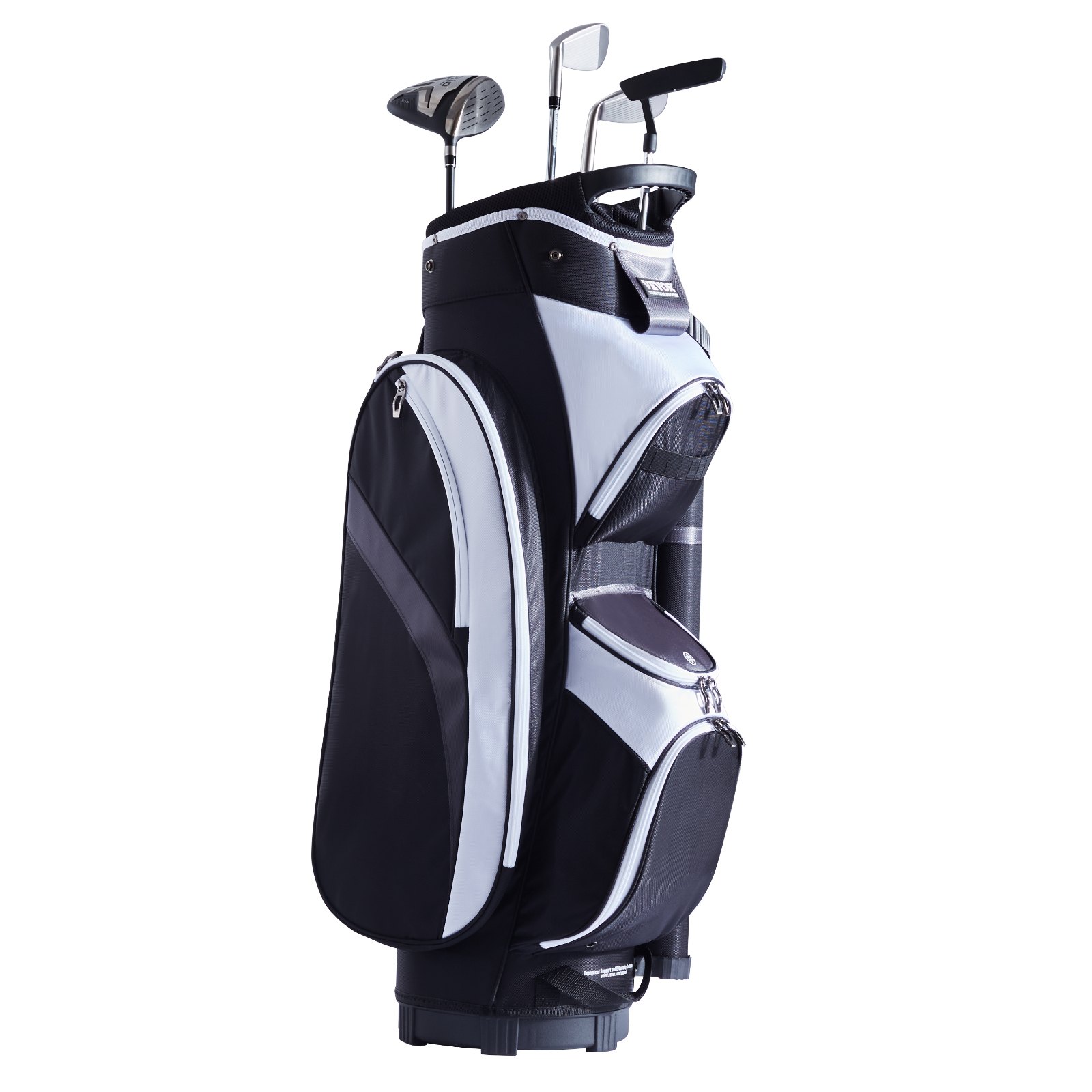 Golf-Cart-Tasche Mit 14-Wege-Organizer-Unterteilung Oben 36-Zoll-Cart-Tasche Aus Premium-Nylon Mit Mehreren Taschen