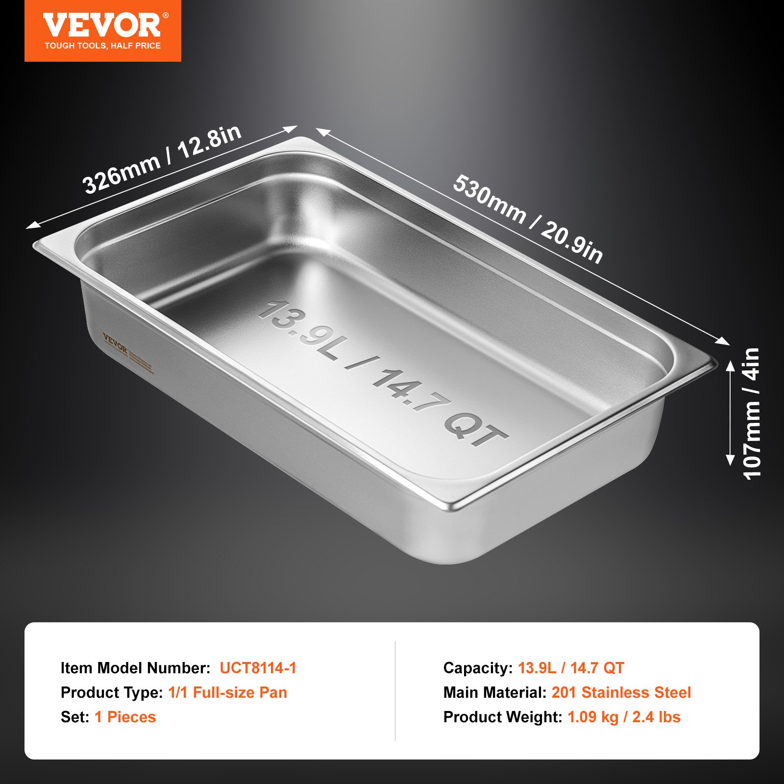 Gastronorm Container In Stainless Steel For Commercial Use_voghion.com
