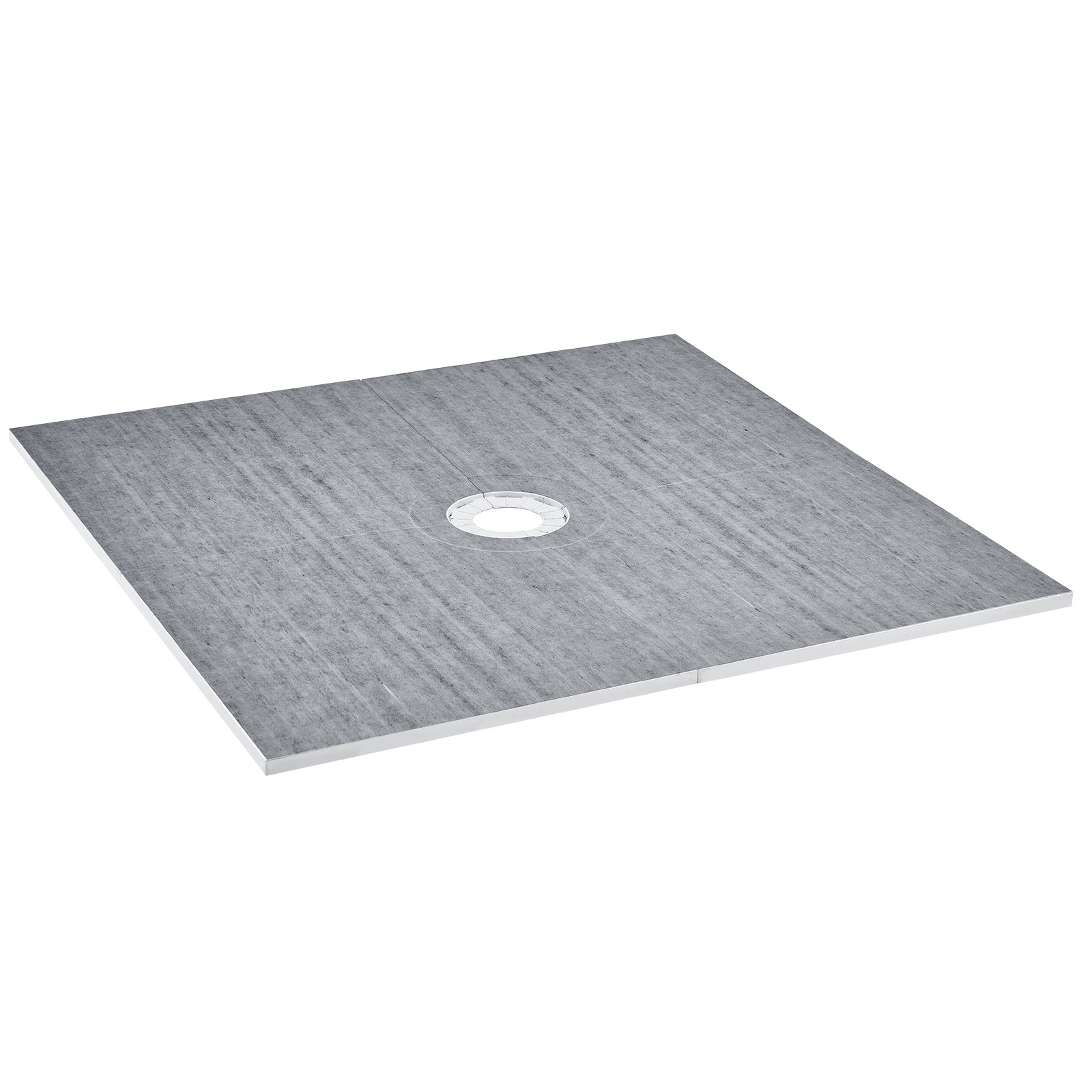 Shower Curb Kit, 1828x1828mm Pan With 160mm Central Drain, Lightweight EPS — image 2