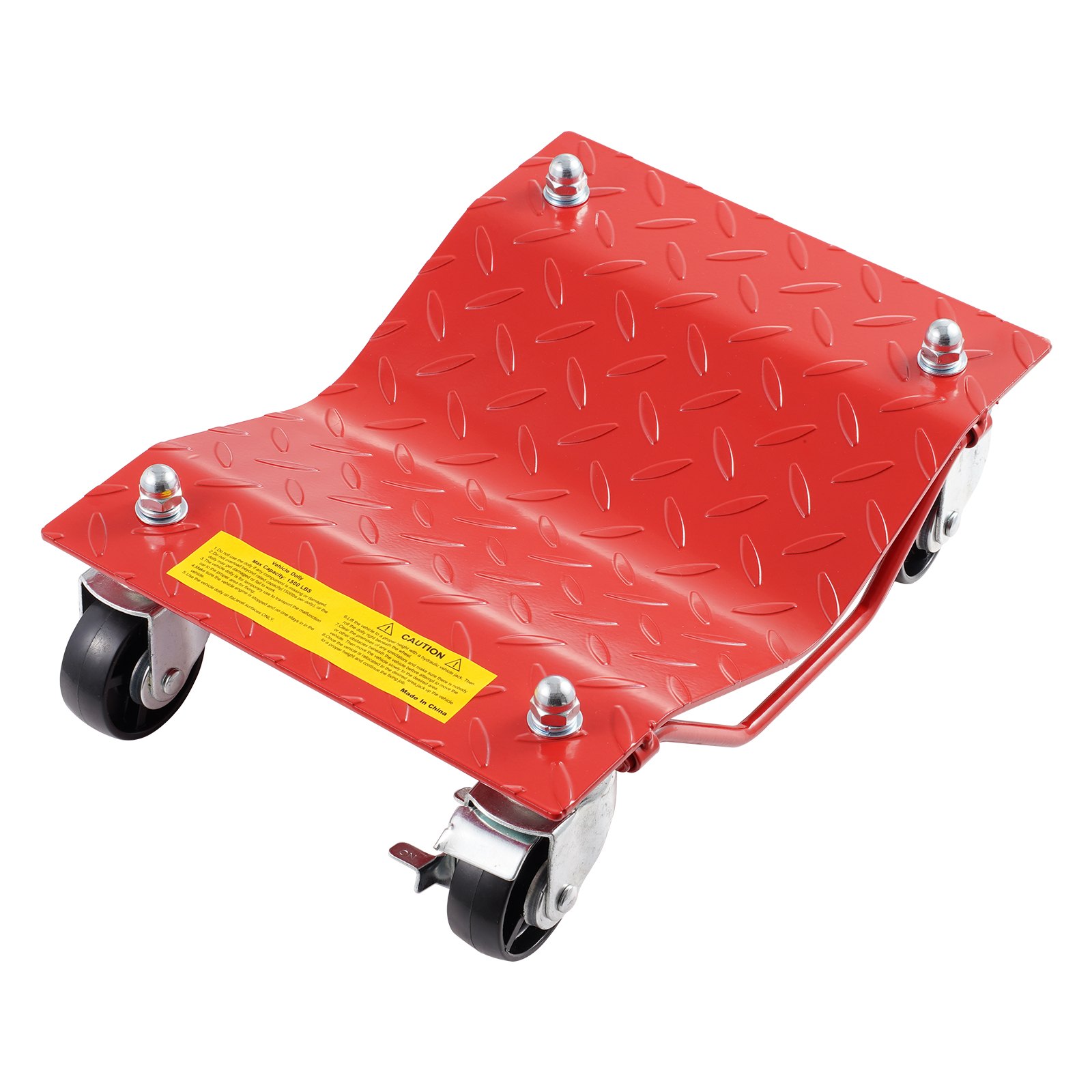 Wheel Dolly, 8000 Lbs Capacity Heavy-Duty Steel Car Mover, Tire Stake Set — image 3
