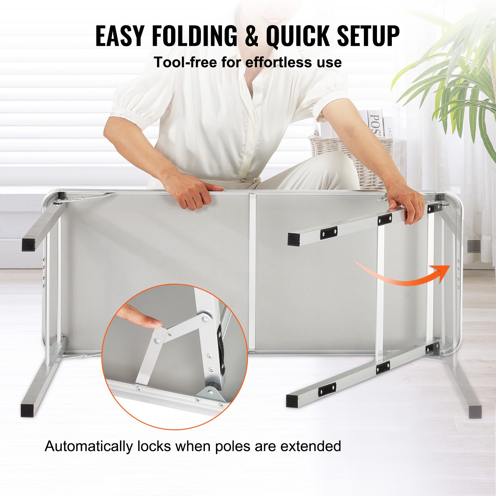 Portable Tradeshow Podium Table, 975 X 385 X 870 Mm, Display Exhibition Counter — image 5
