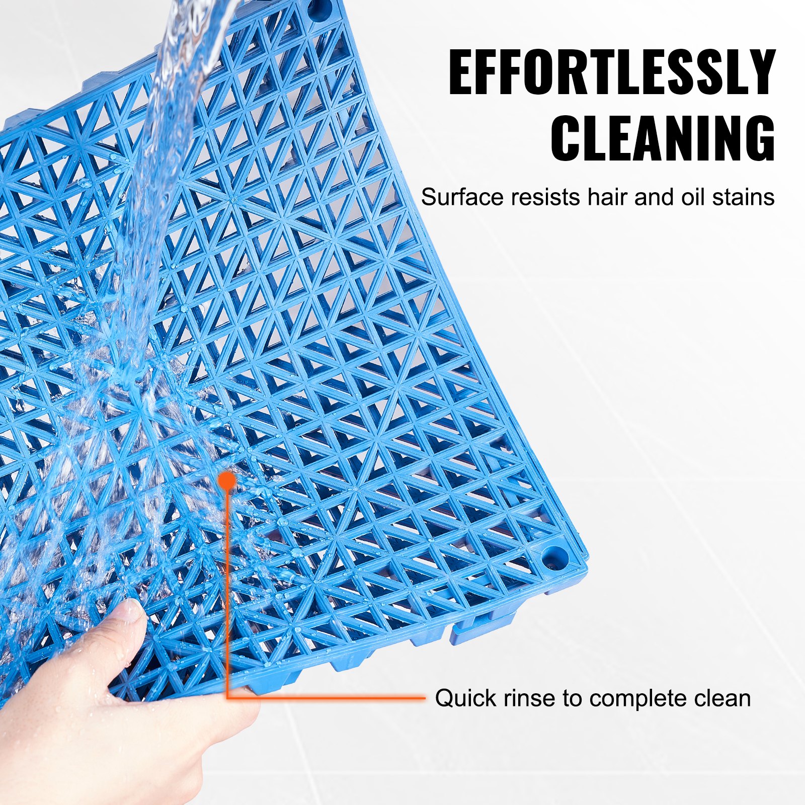 Modular Interlocking Cushion, 55 Pack 30 X 30 Cm Splicing Drainage Mats, Soft — image 5