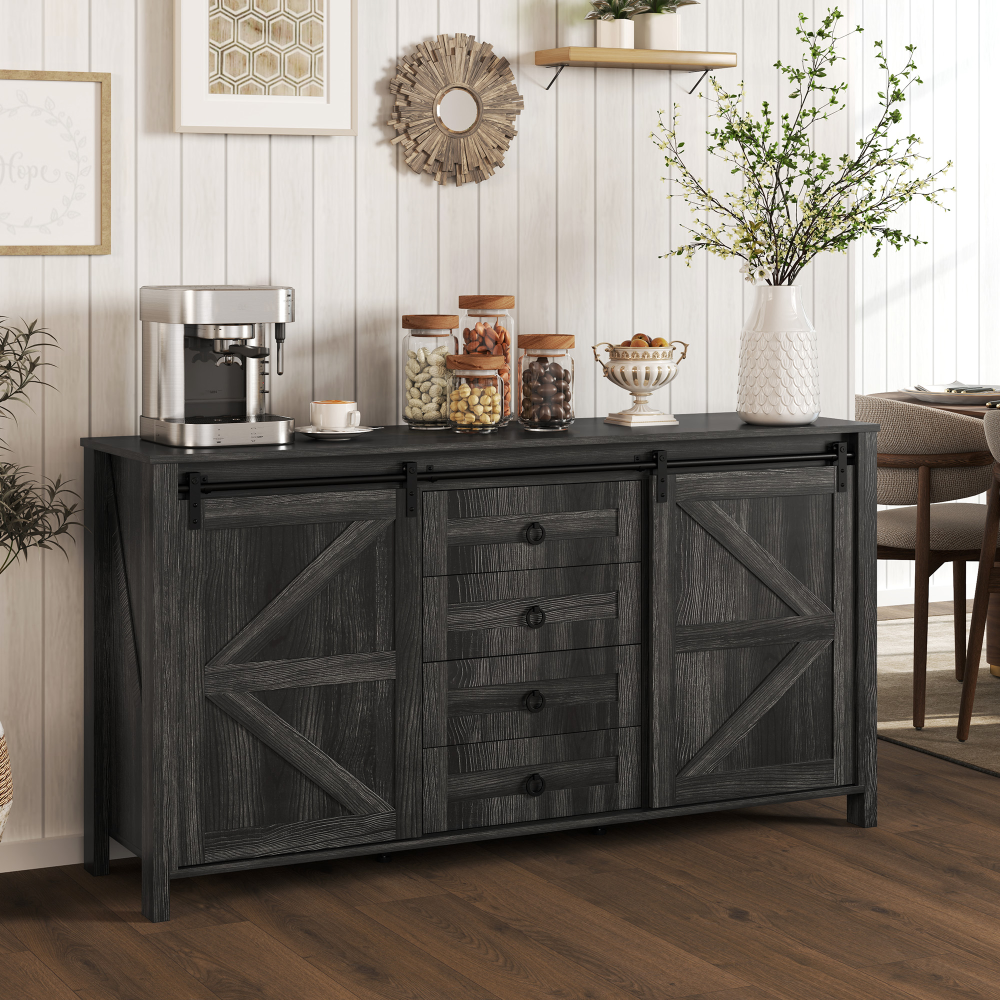 60" Buffet Cabinet Product Image