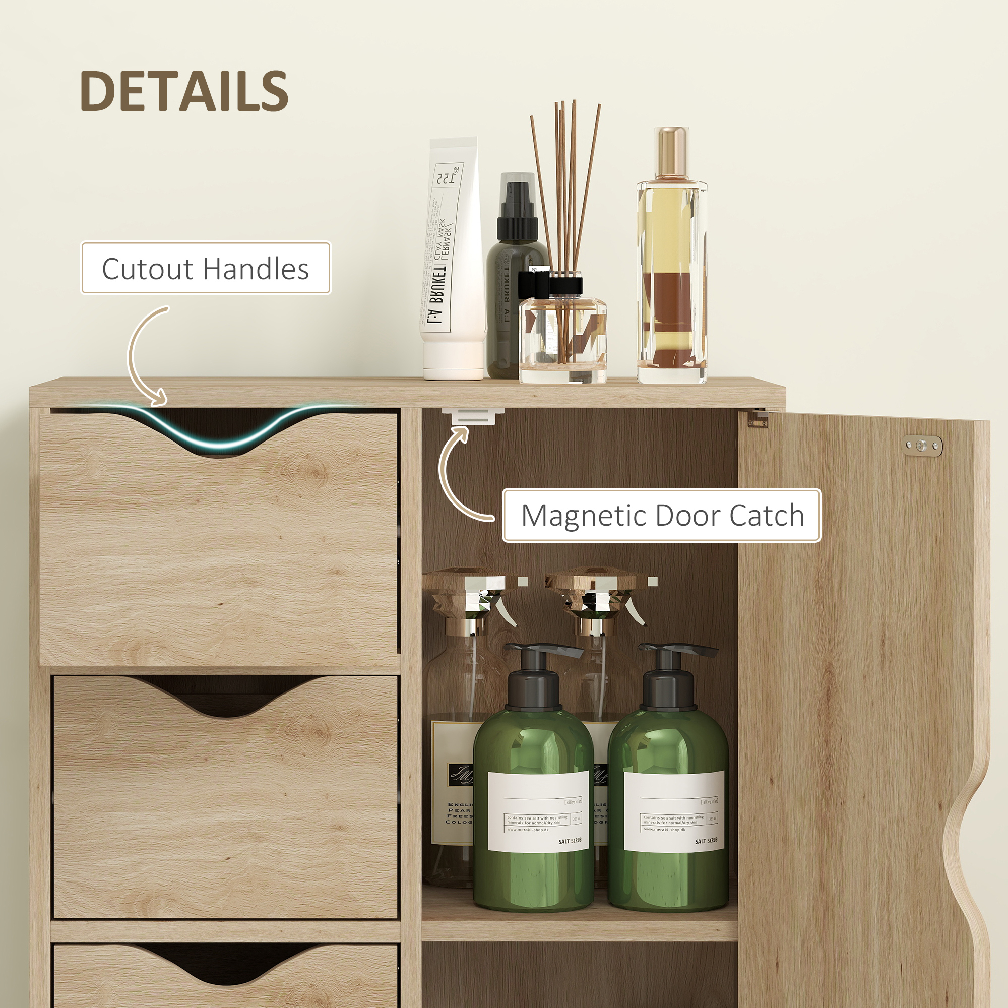 Freestanding Storage Cabinet Product Image