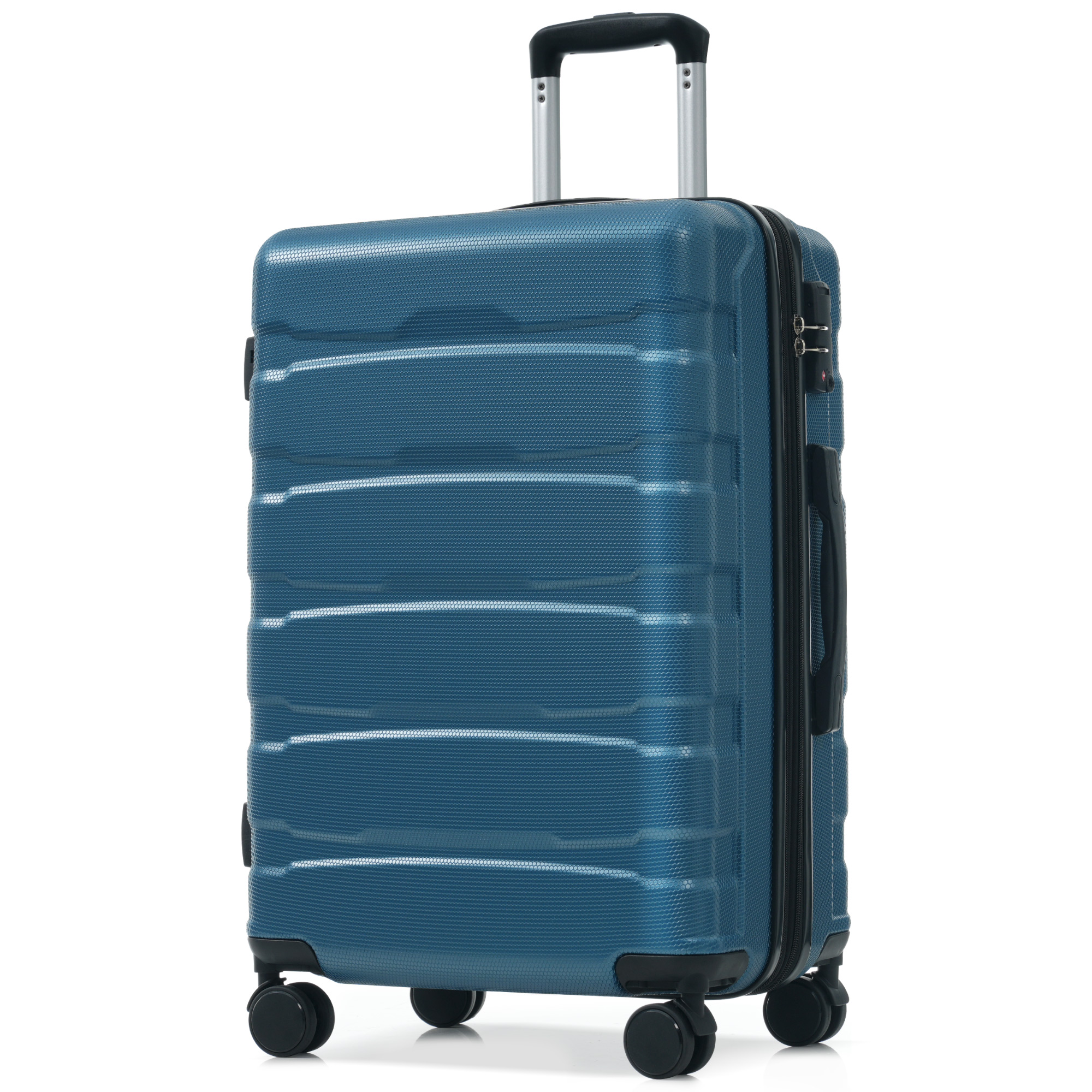28 Inch Hardshell ABS Checked Luggage, Durable Expandable Travel Suitcase With Spinner Wheels, TSA Lock - Image 1