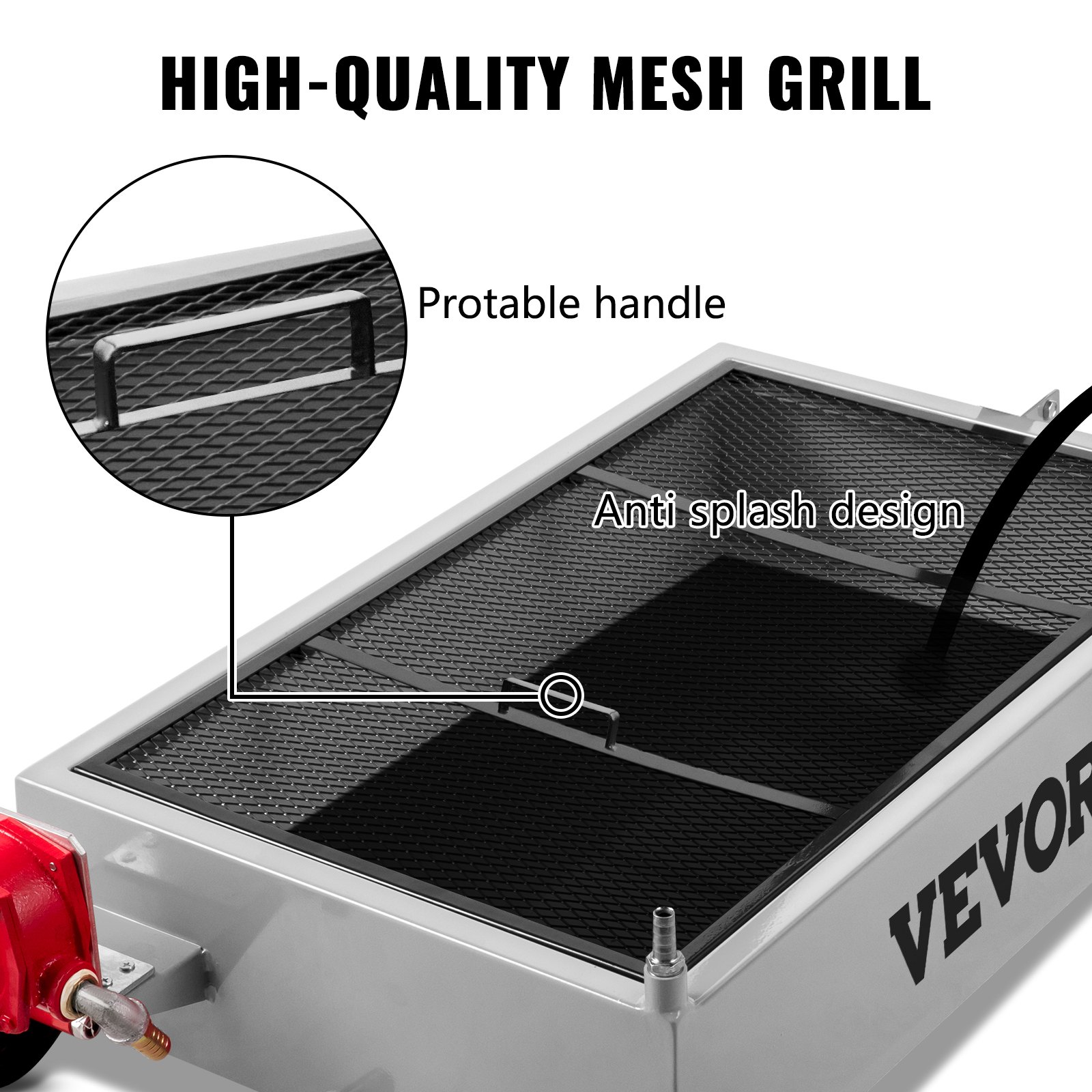 Oil Drain Pan 15 Gallon Tank, 57L Low Profile Large Capacity Change Foldable — image 5