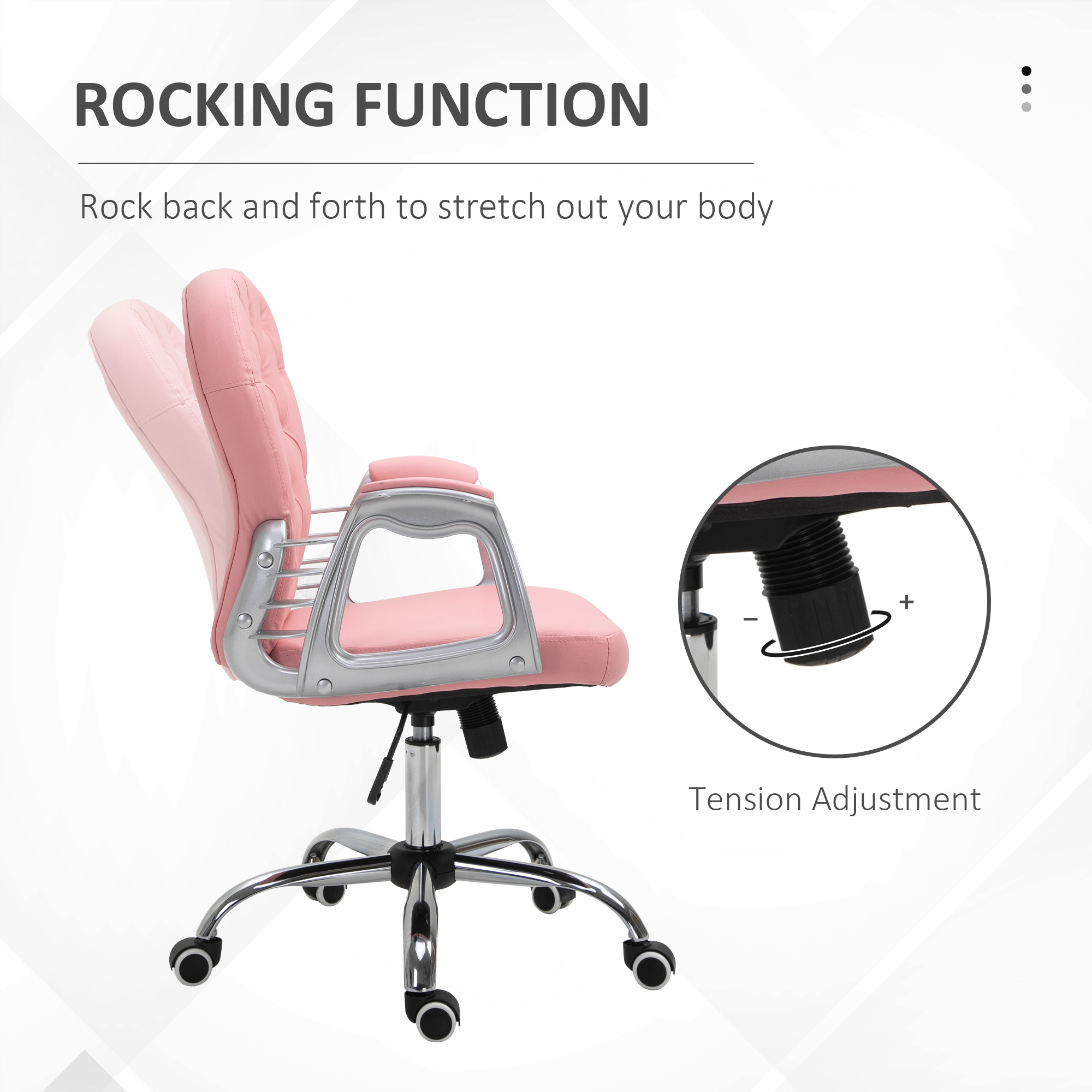 PU Leather Office Chair, picture 3 of 5