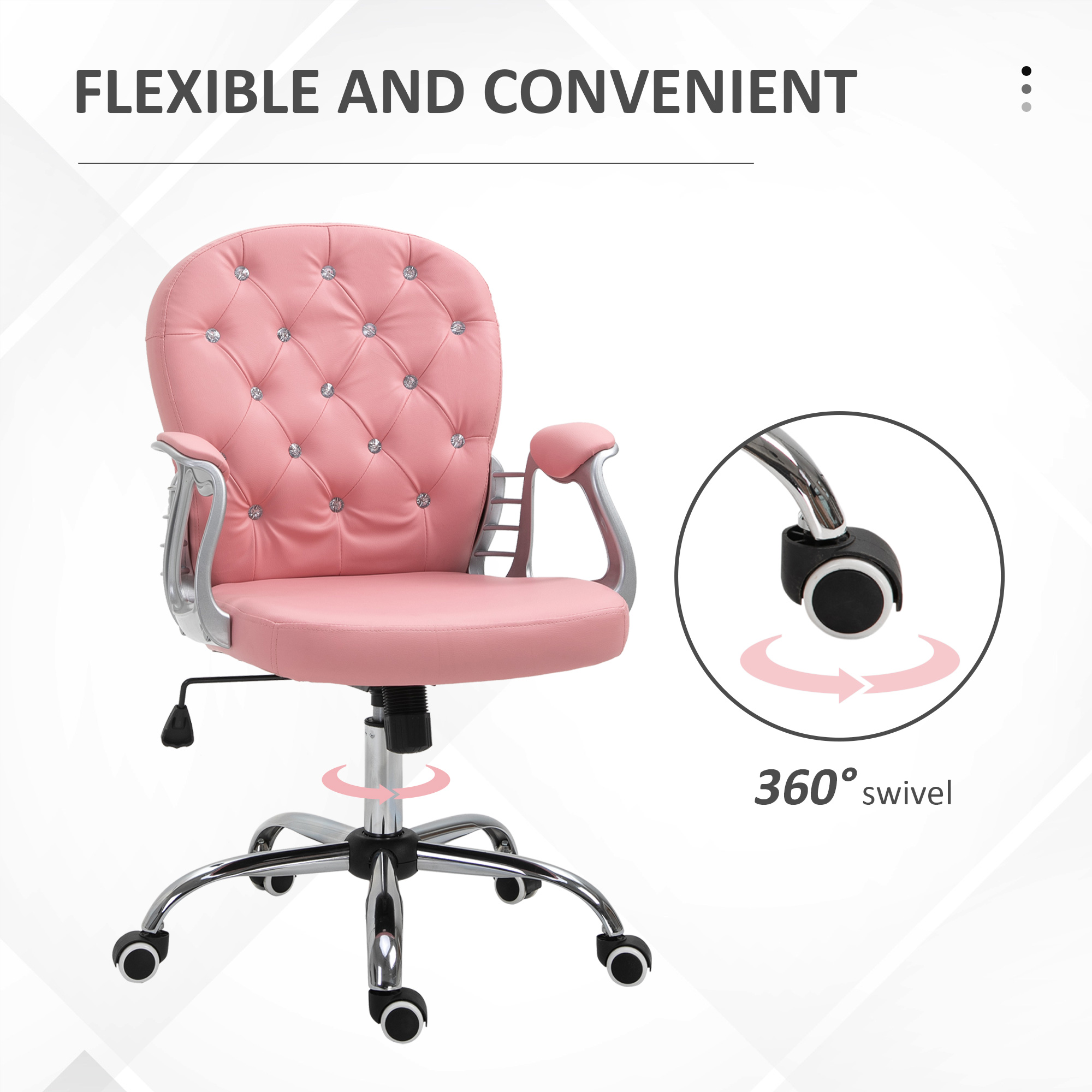 PU Leather Office Chair, picture 2 of 5