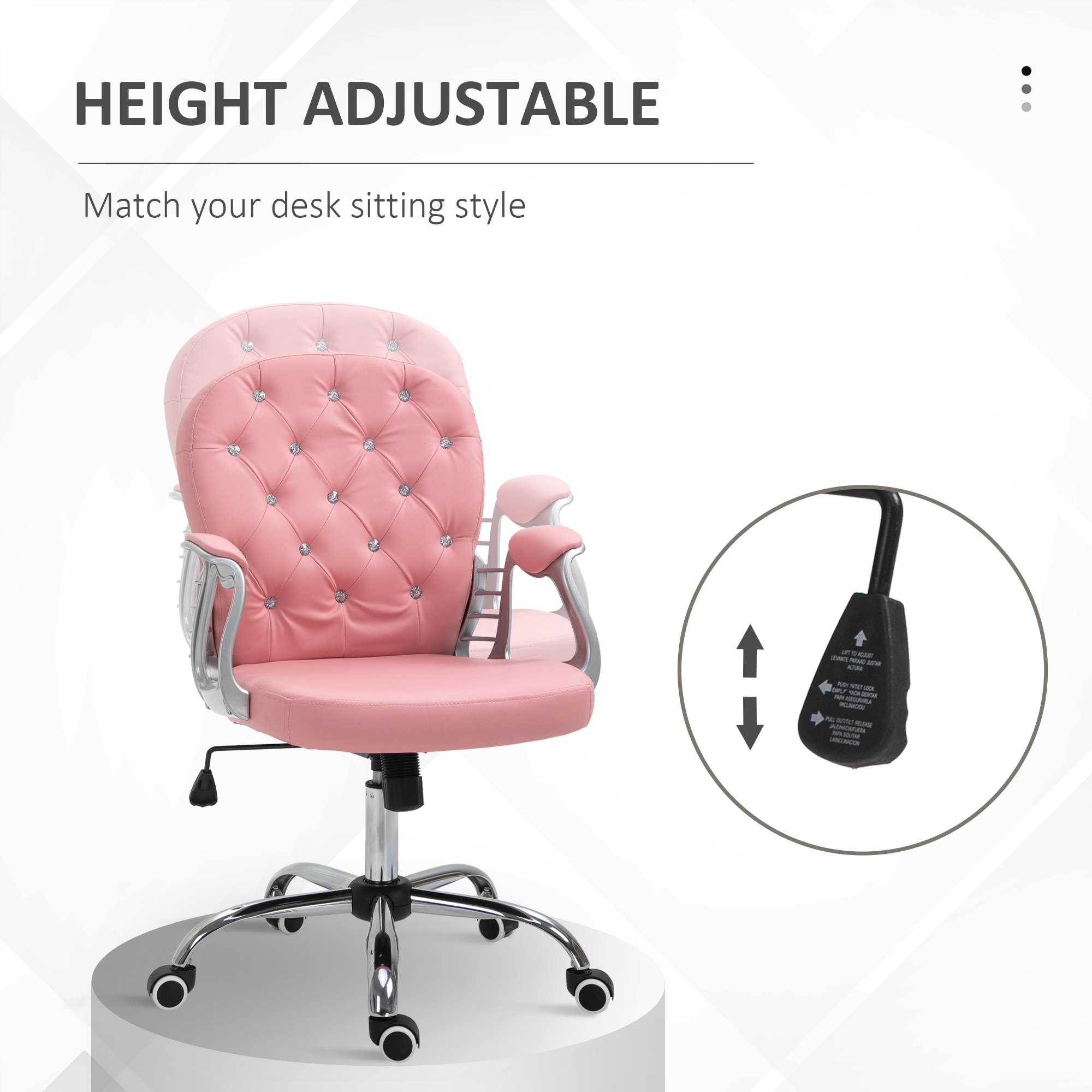 PU Leather Office Chair, picture 4 of 5