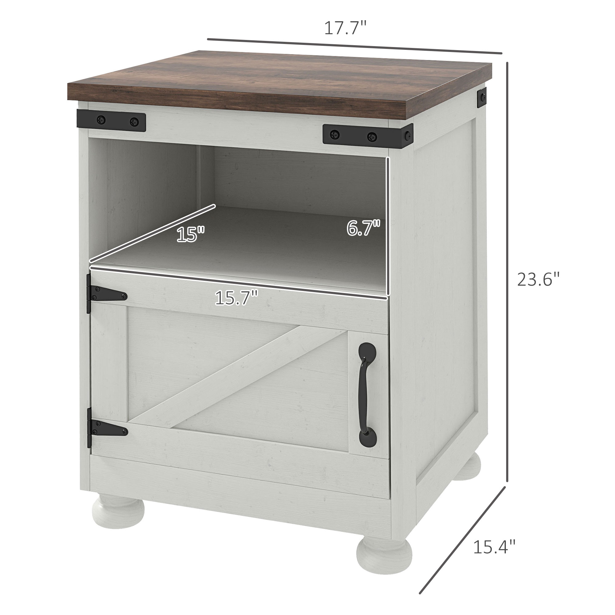 Side Table with Storage, picture 2 of 4
