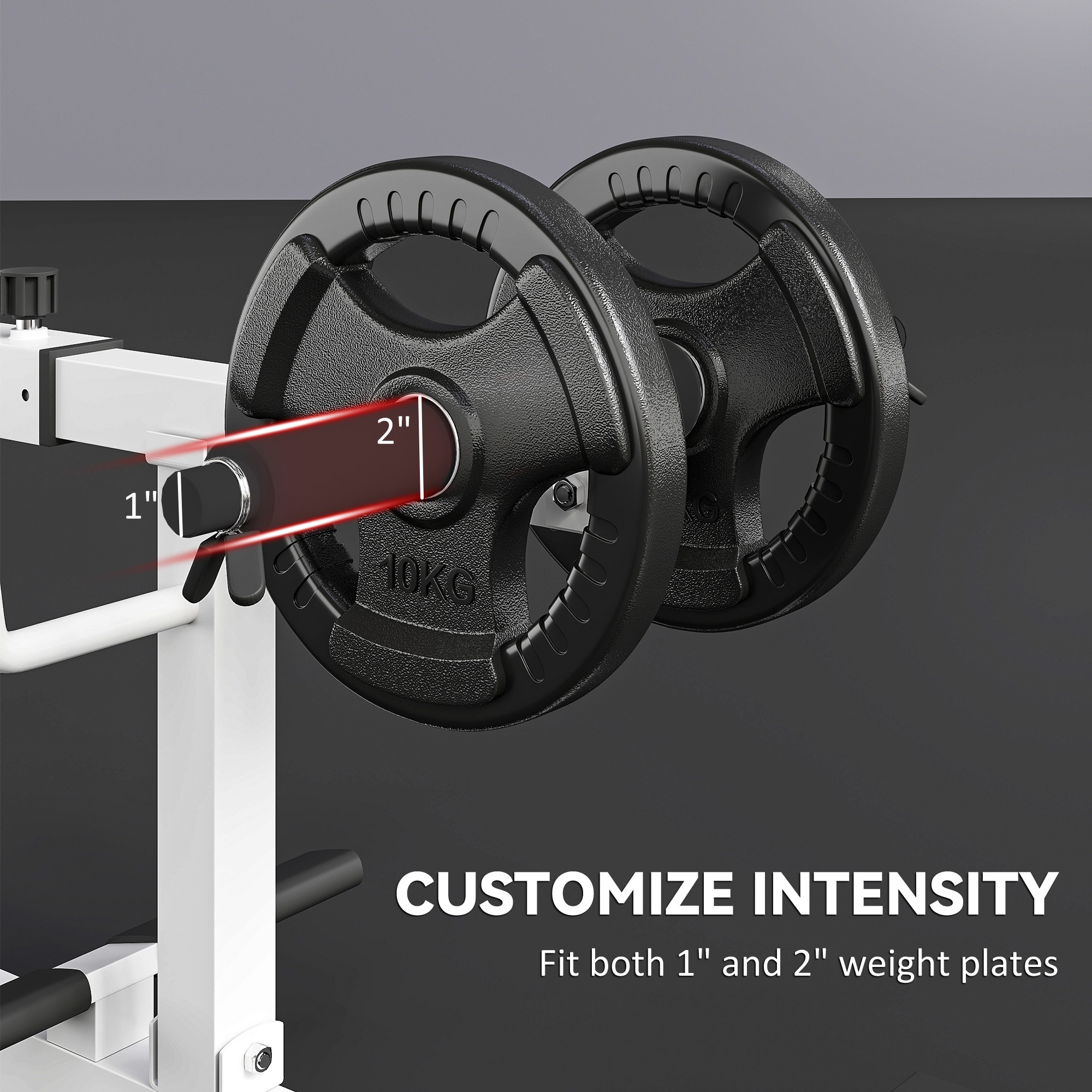 Adjustable Steel Seated Calf Raise Exercise Strength Training Gym Equipment, Purple_voghion.com