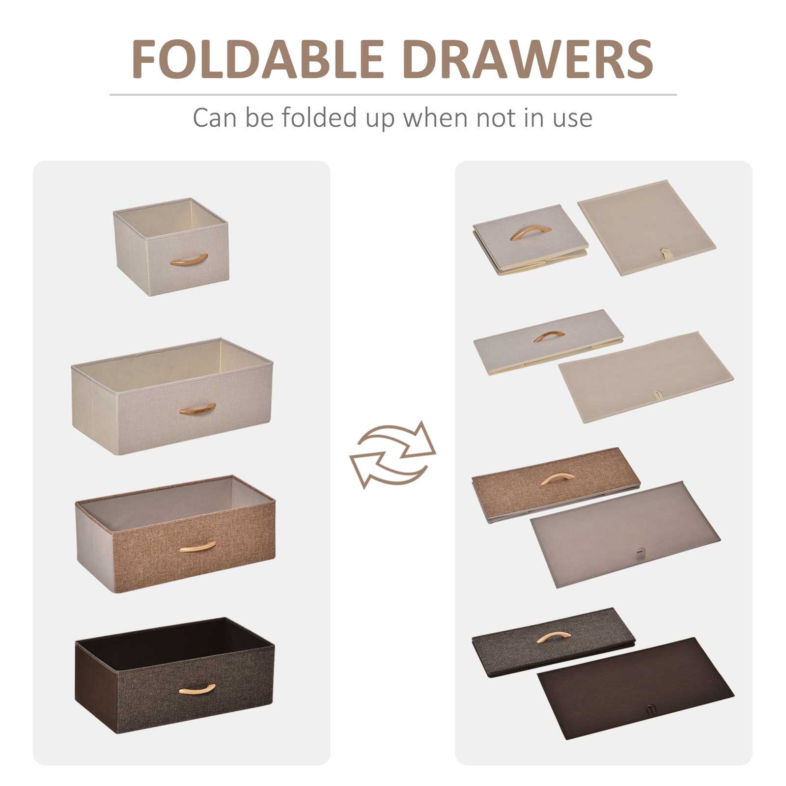 5-Drawer Fabric Dresser Tower, picture 2 of 4