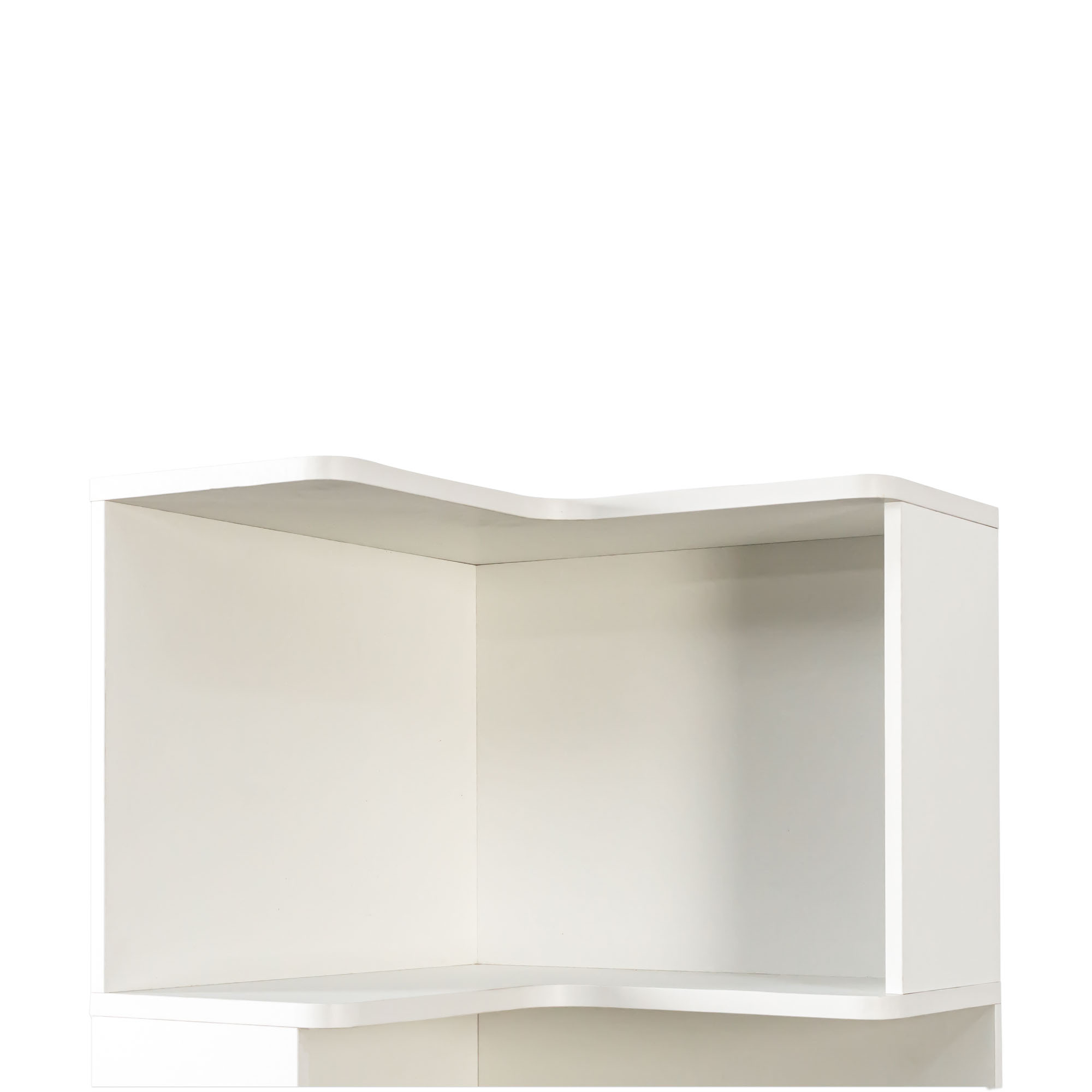 Corner Book Shelf β 5 Tier Corner Bookshelf Bookcase with Baffle β photo 5