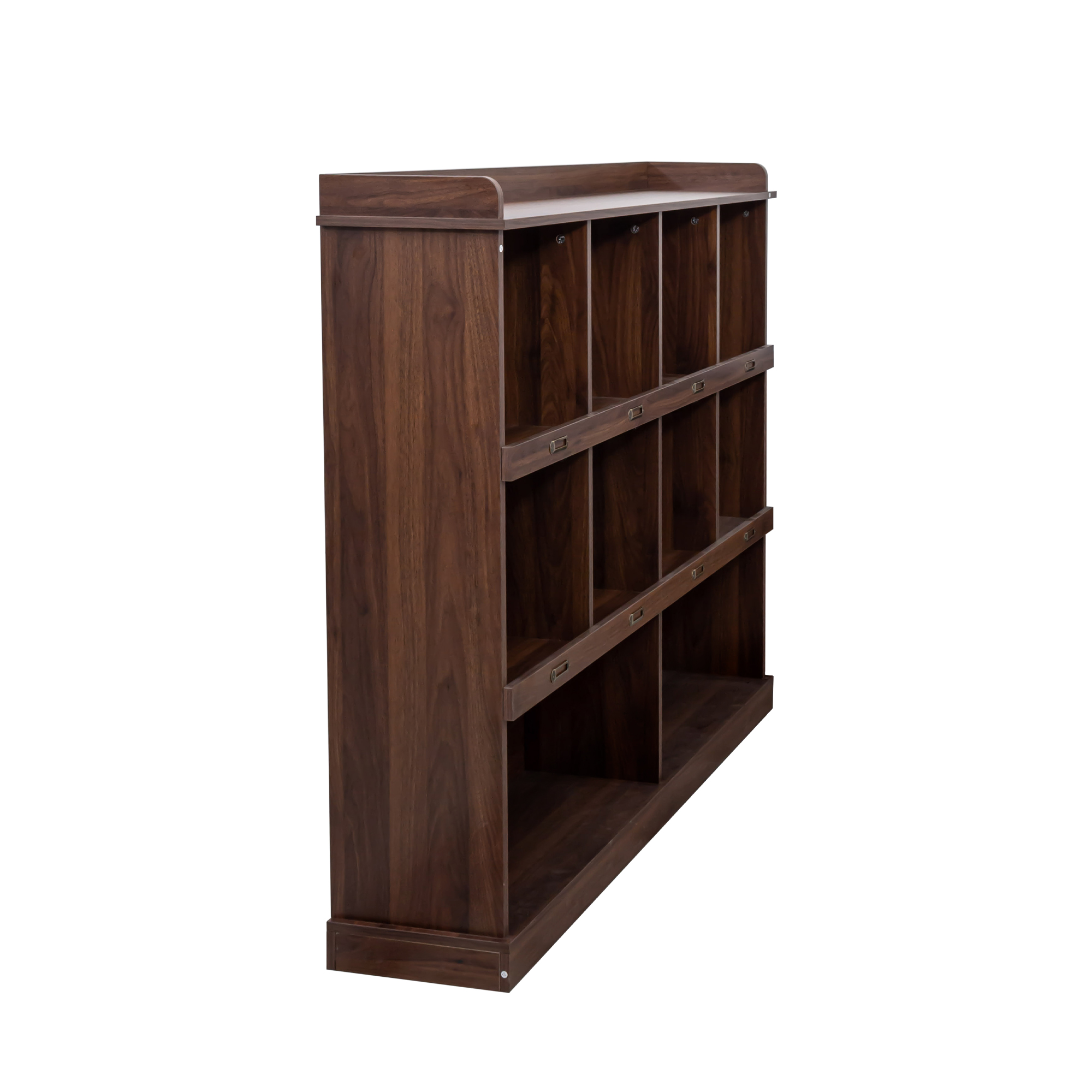 10-shelf Bookcase,WalnutVuirawF_voghion.com