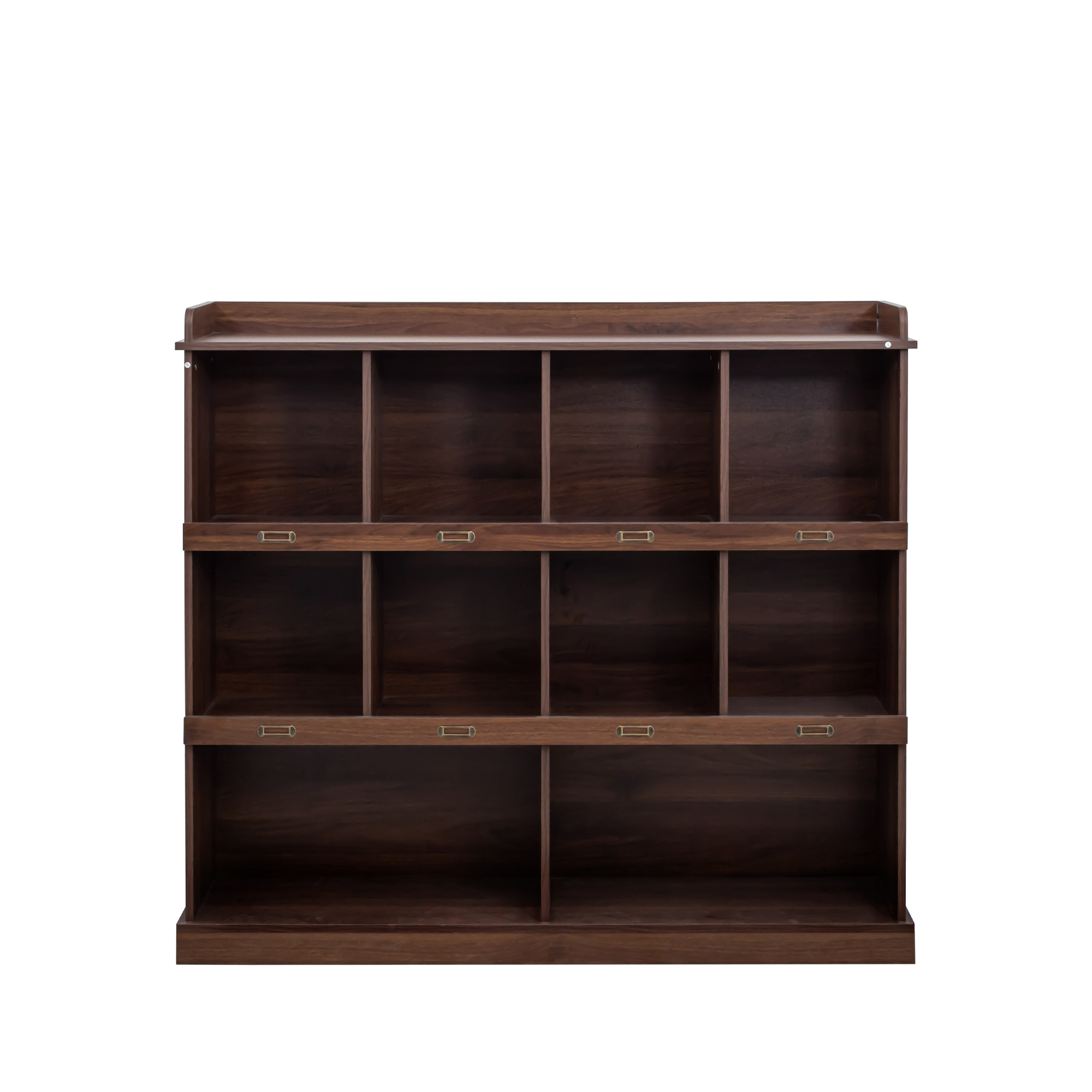 10-shelf Bookcase,WalnutVuirawF_voghion.com