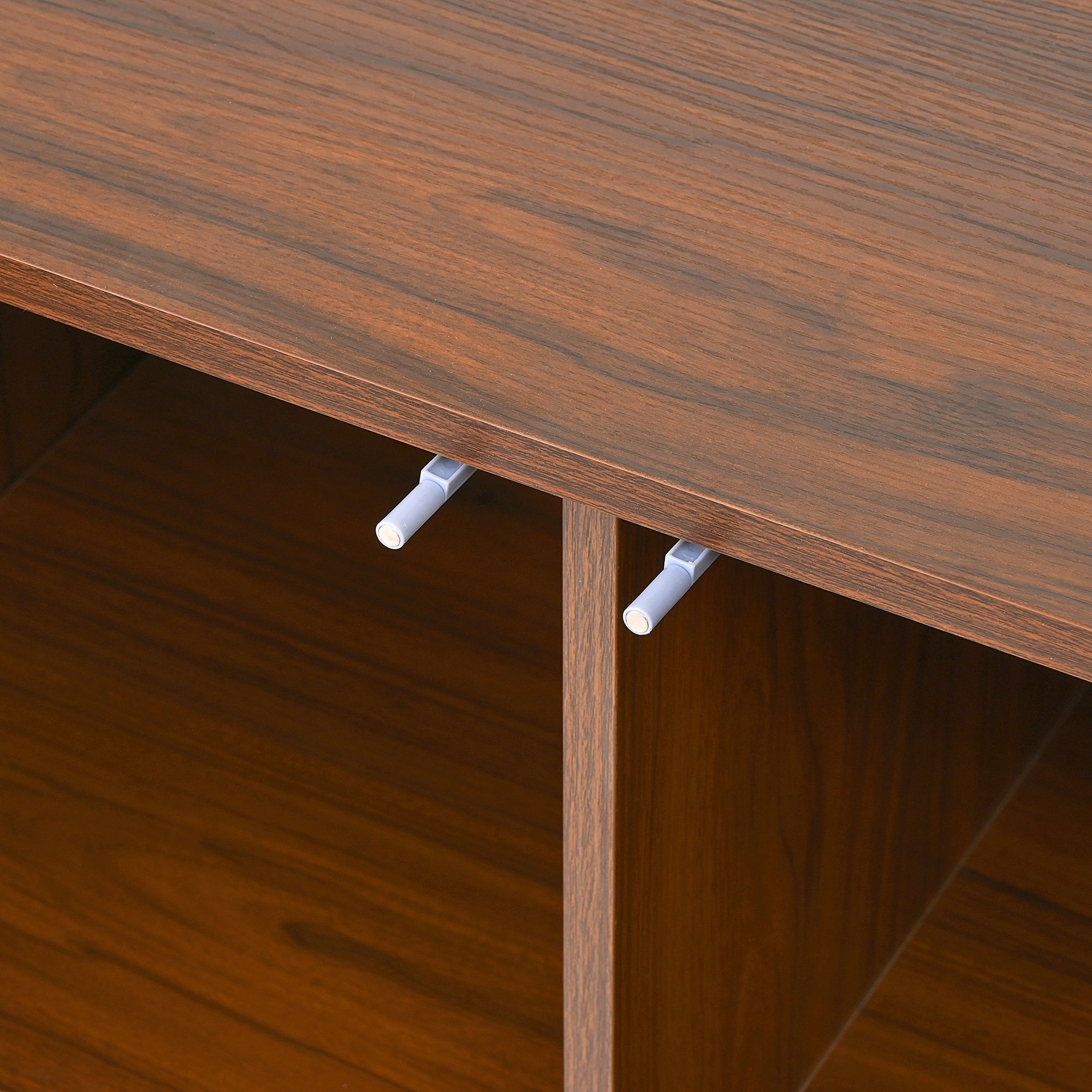 Mid-Century Modern Walnut Sideboard Buffet Cabinet, 59X16X33 Inches Geometric Carved Storage Cabinet With Metal Legs, Multi-Purpose Credenza For Living Room, Dining Room, Entryway F038121e F6ba 493f 93eb 133d5231d801