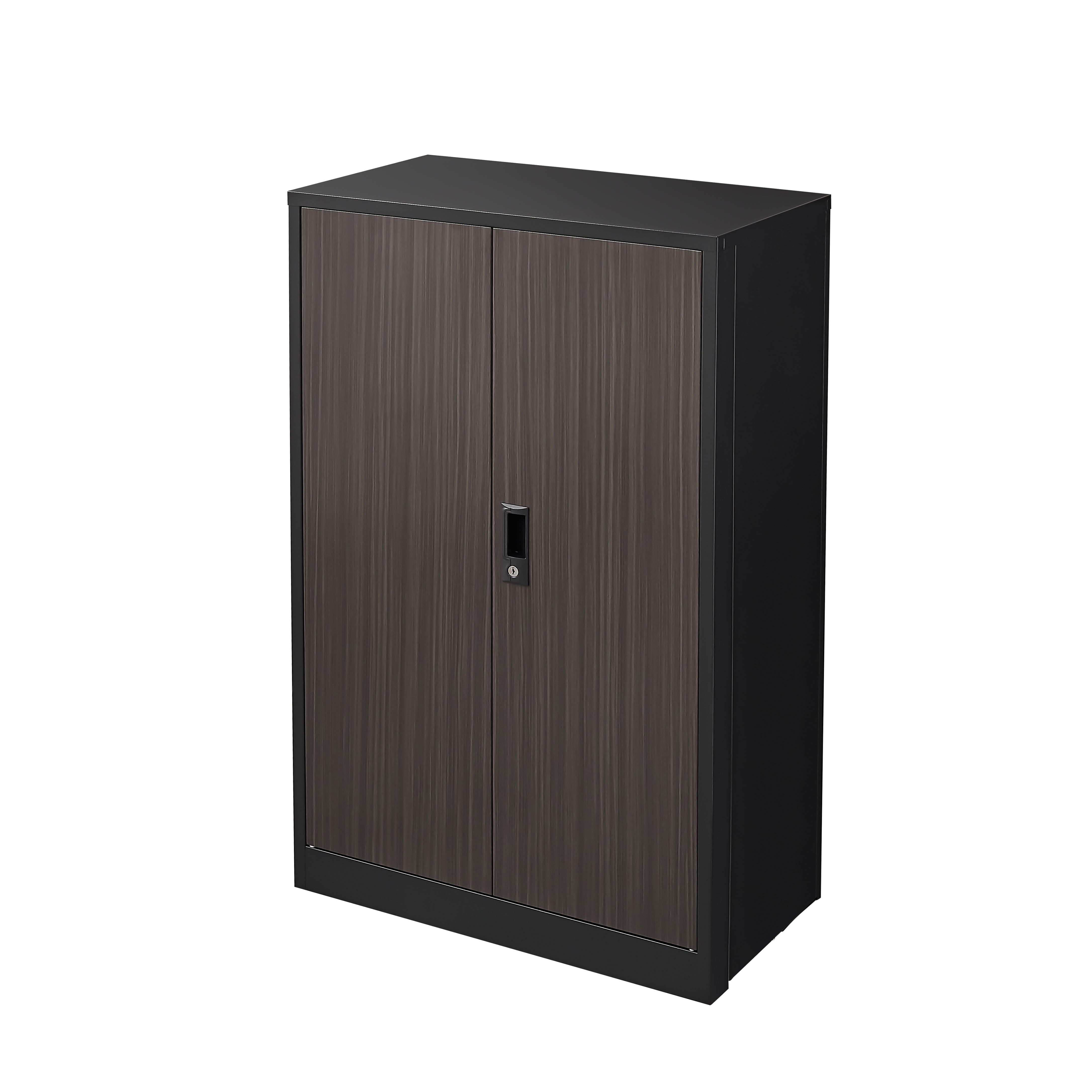 Metal Storage Cabinet with Locking Doors and Adjustable Shelf — photo 2