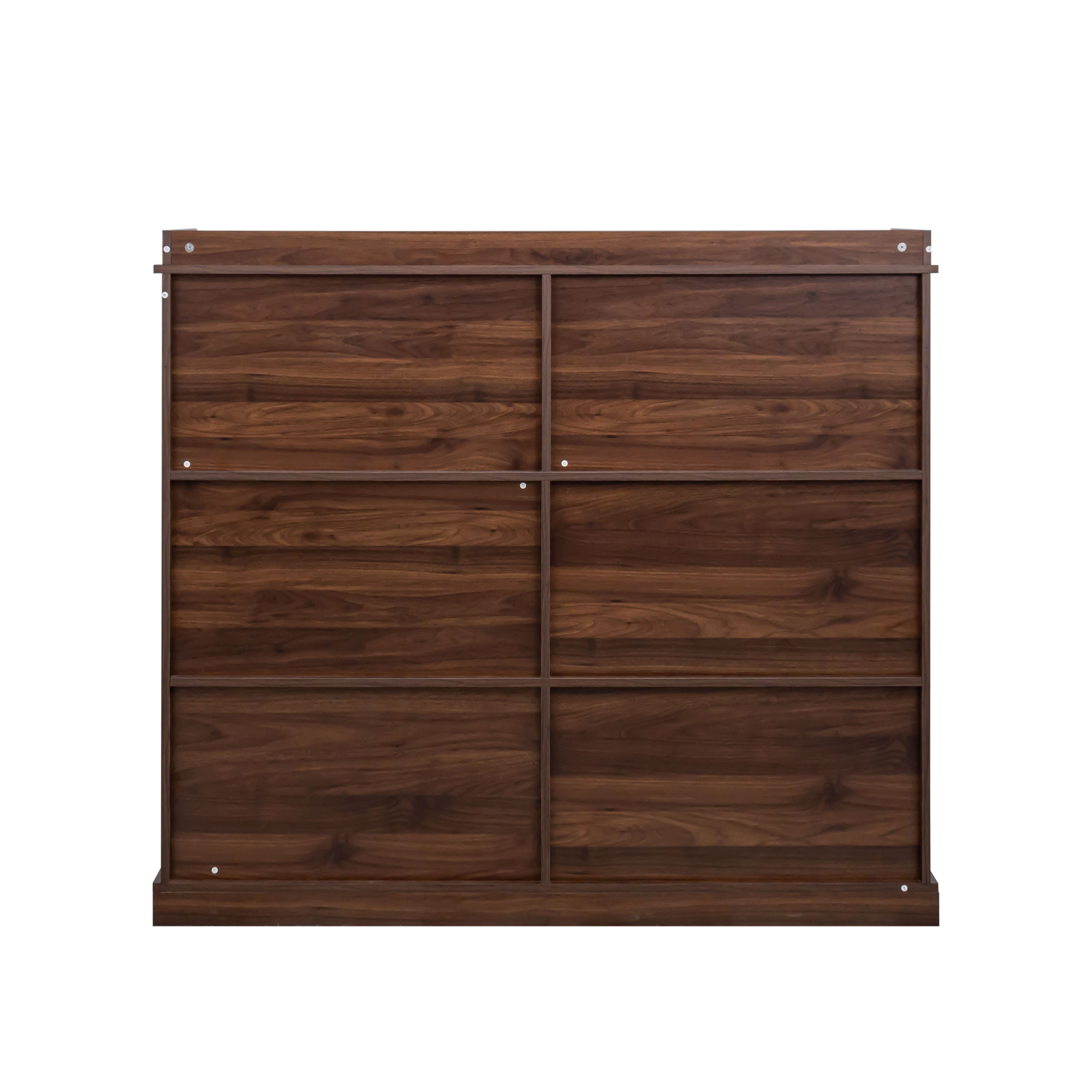 10-shelf Bookcase,WalnutVuirawF_voghion.com