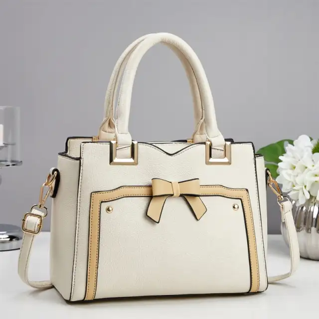 Commuting Shoulder Bags For Women Beige - Shop at LoveMi