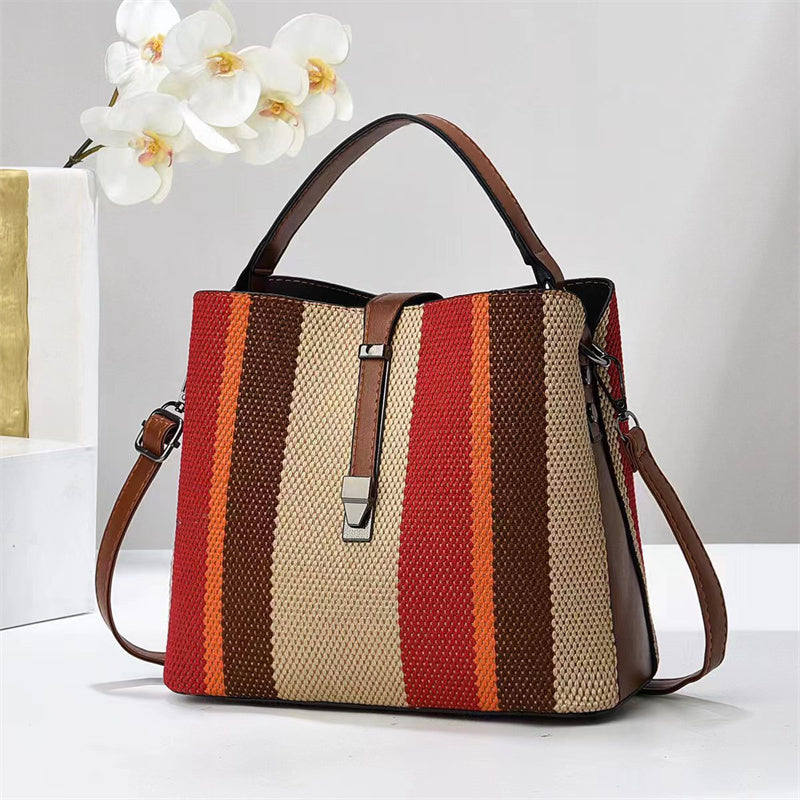 High Fashion Women's Crossbody Handbags - New  Casual Fashion Women's Crossbody Handbags PU Large Capacity Single Shoulder Bags Zipper Handbags For Women Luxury