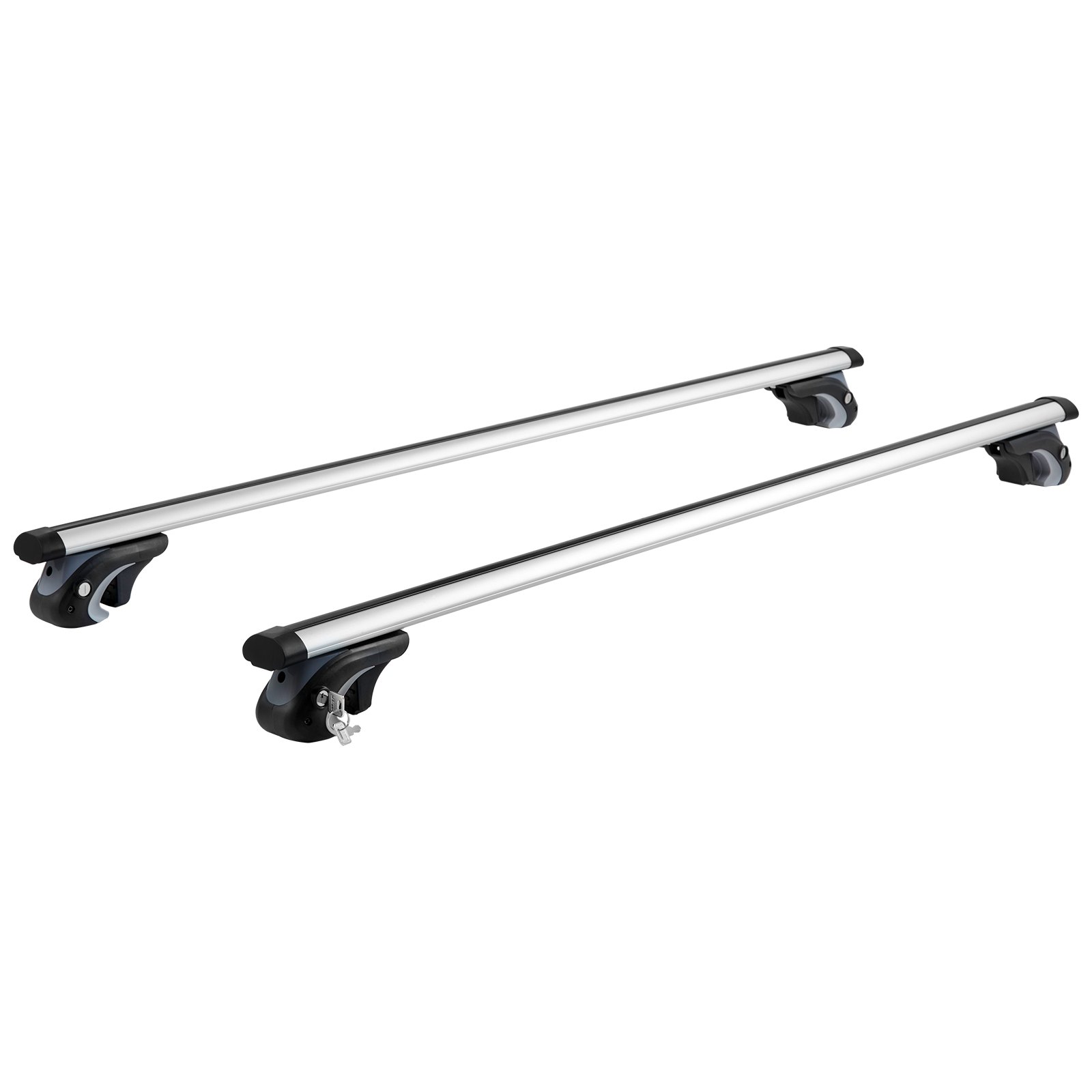 Universal Roof Rack Crossbar 119.9 Cm Length For Vehicle W/ Raised Side Rail — image 5