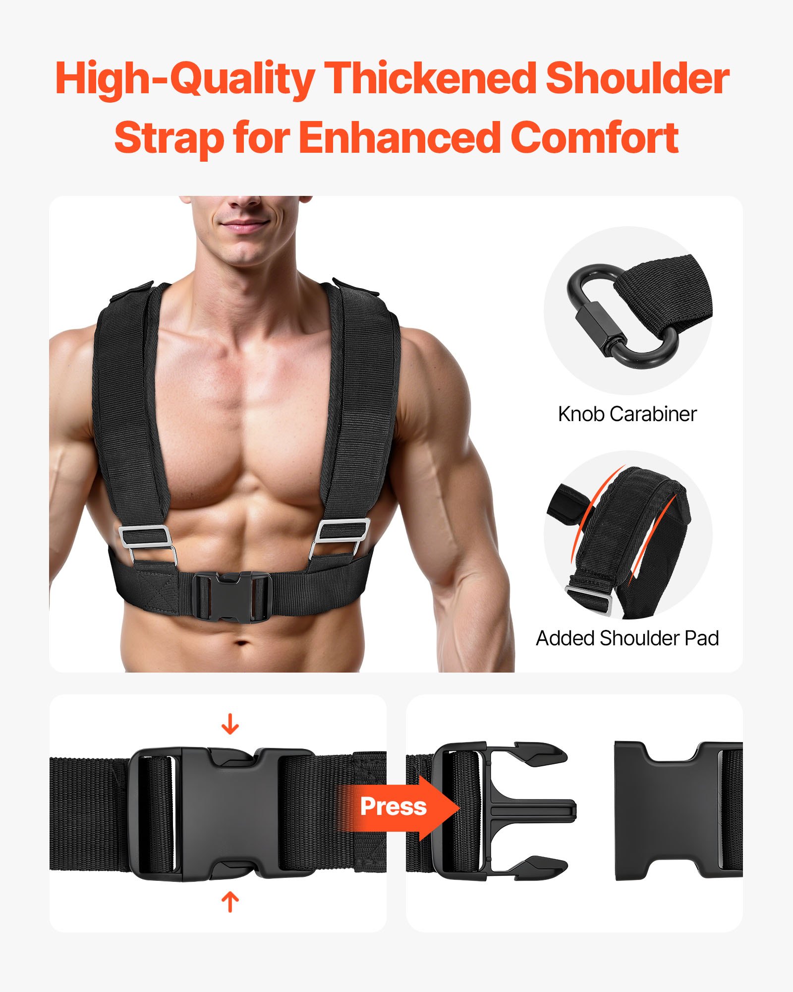 Weight Sled, Steel Power Fitness Strength Training Sleds For Athletic Exercise — image 3