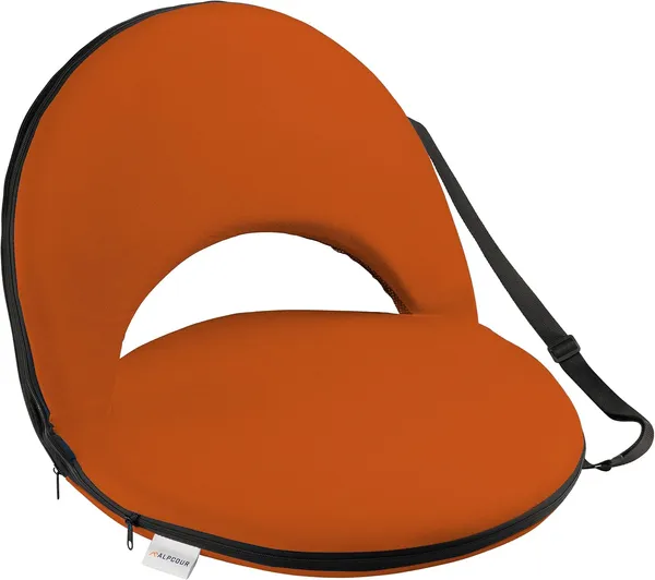 Alpcour Reclining Stadium Seat - Waterproof, 6-Position Comfort For Outdoor Use