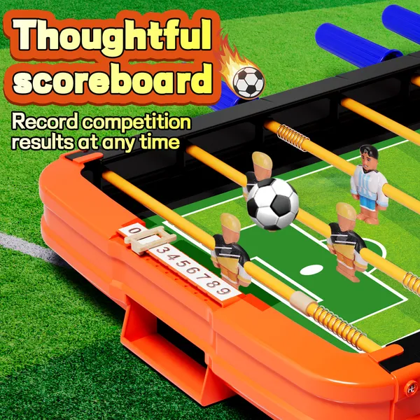 Interactive Tabletop Football Game – Portable Mini Soccer Field for Family Fun & Game Night Entertainment