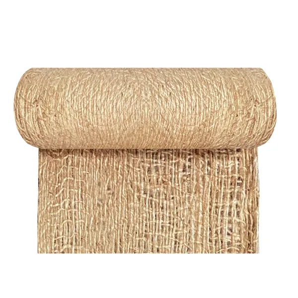 4ft*112ft Natural, Eco-friendly Jute Netting Is A Must-have For Soil Protection And Landscaping, Offering Easy Mulching, Water Conservation, And Wind Resistance.