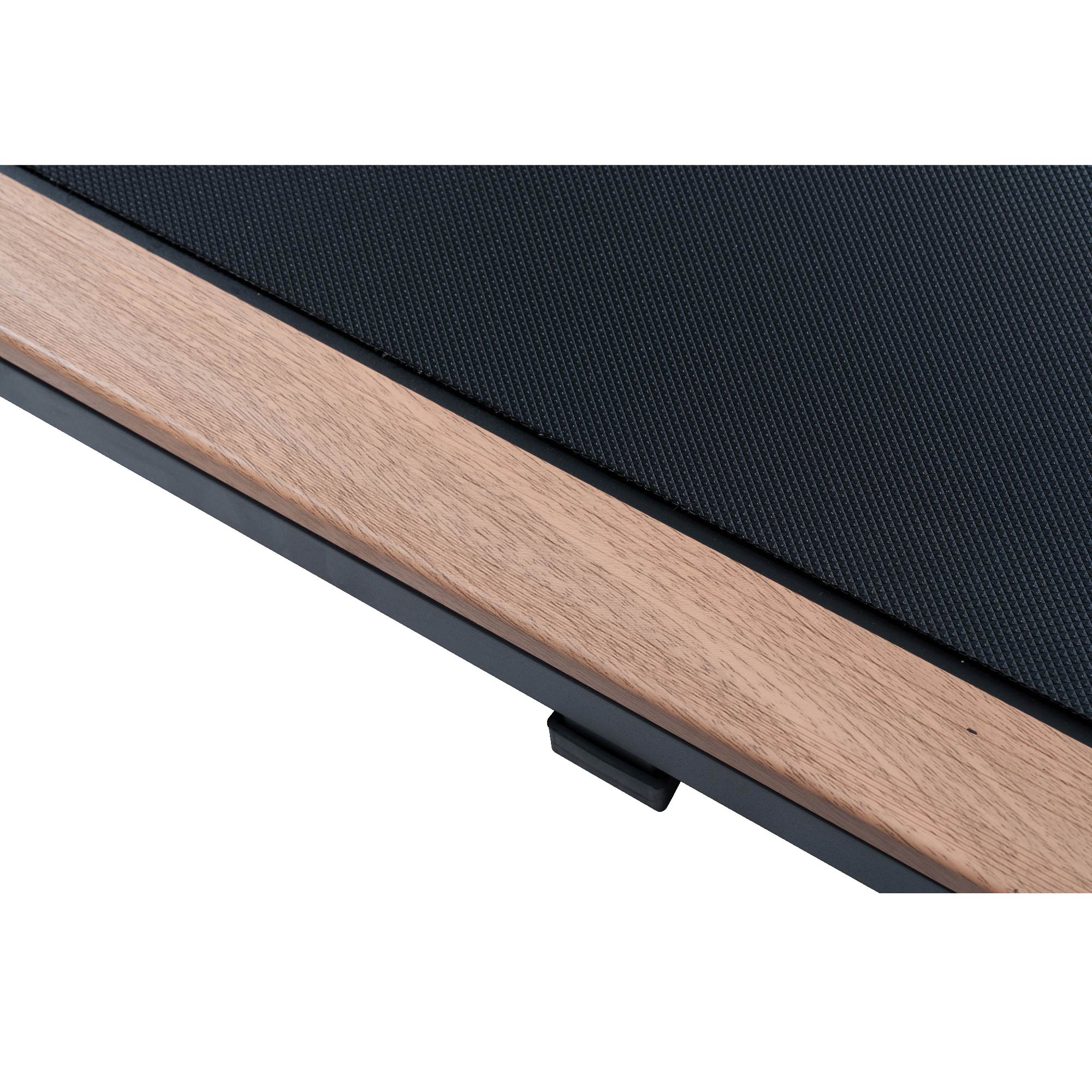 2.25HP Under Desk Treadmill, Portable Wood Walking Pad For Home & Office, Compact Running & Walking Machine With Remote Control, LED Display, Black