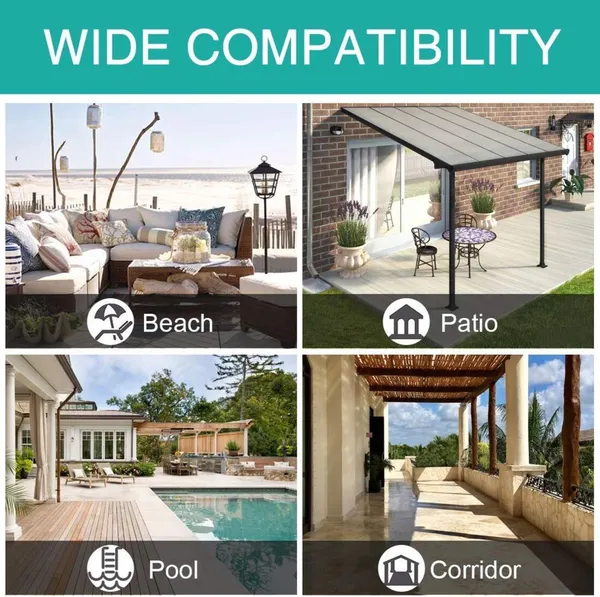 50inch*120inch Navy Luxurious Woolen Outdoor Curtain With Hanging Straps Combine Elegance And Durability For A Comfortable Outdoor Space.