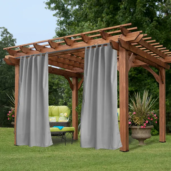 Luxury Outdoor Woolen Curtains With Straps, High-End Blackout Curtains For Living And Bedrooms, Thick And Warm, Home Decor