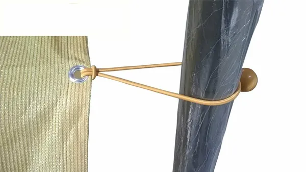 12PC 8inch This Ball-shaped Bungee Cord For Hammocks Offers High Elasticity, Load-bearing Capacity, Non-slip Durability, And Stable Support, Perfect For Outdoor_voghion.com