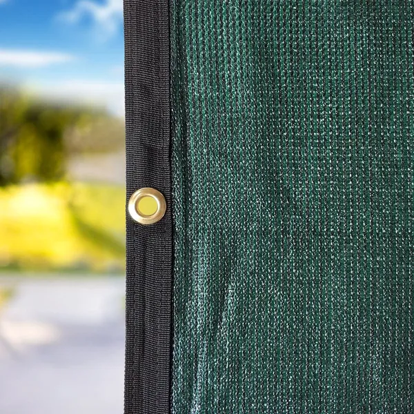 10ft*16ft Dark Green RV Sunshade Set Offers Effective Sun Protection, UV Protection, And Easy Installation, Perfect For Outdoor Travel.