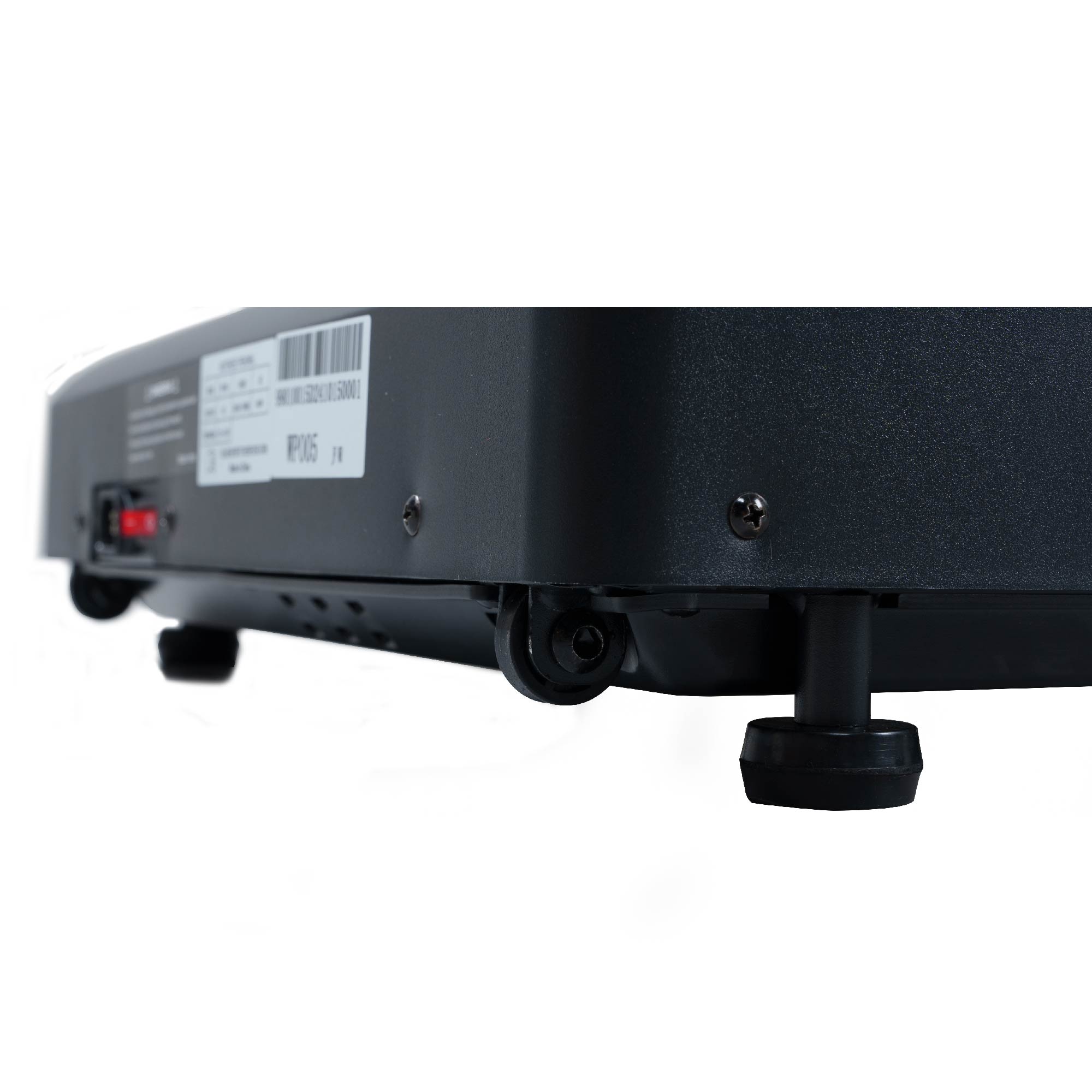 2.25HP Under Desk Treadmill, Portable Wood Walking Pad For Home & Office, Compact Running & Walking Machine With Remote Control, LED Display, Black