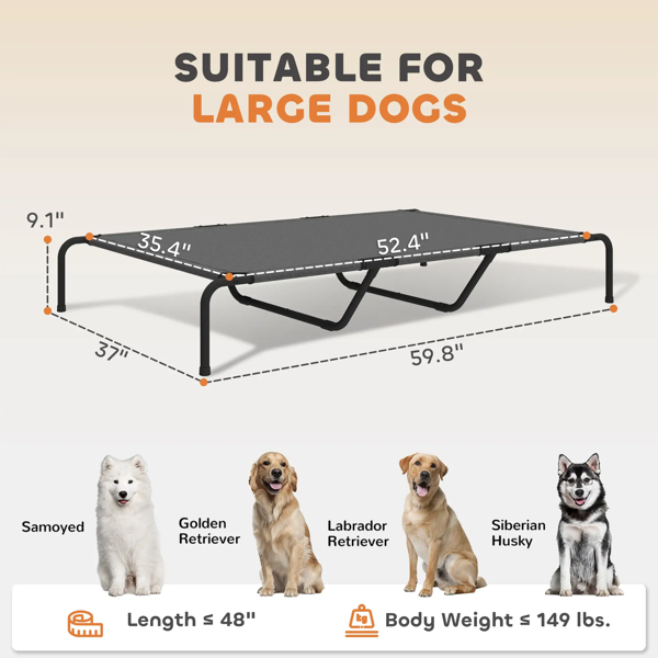 Dog Cot Cooling Pet Bed