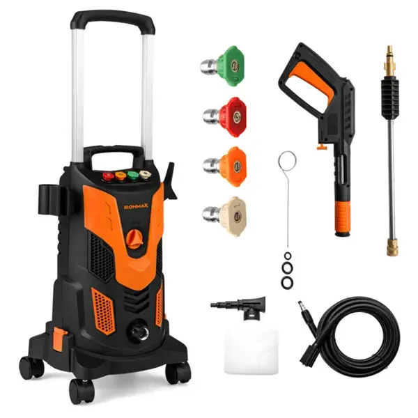 Orange Black 2300 PSI Electric Pressure Washer