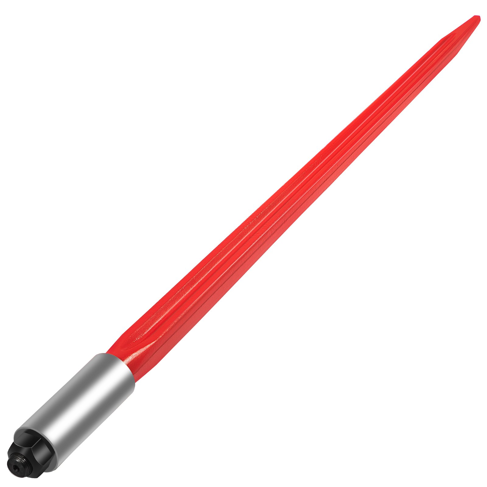 Hay Spear 32" Bale 1350 Lbs Capacity, Spike Quick Attach Square Spears 1.4" — image 3