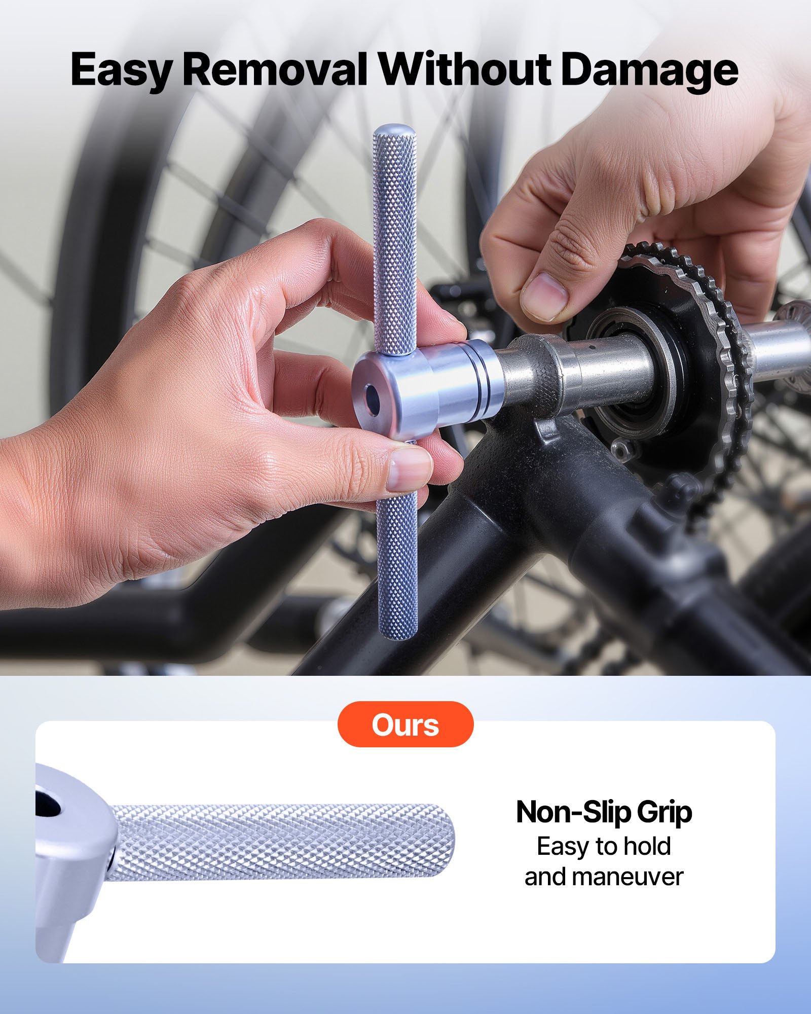 Bearing Press Kit, 25 Pcs, Race And Seal Driver Set With Bushings & Wrenches — image 3