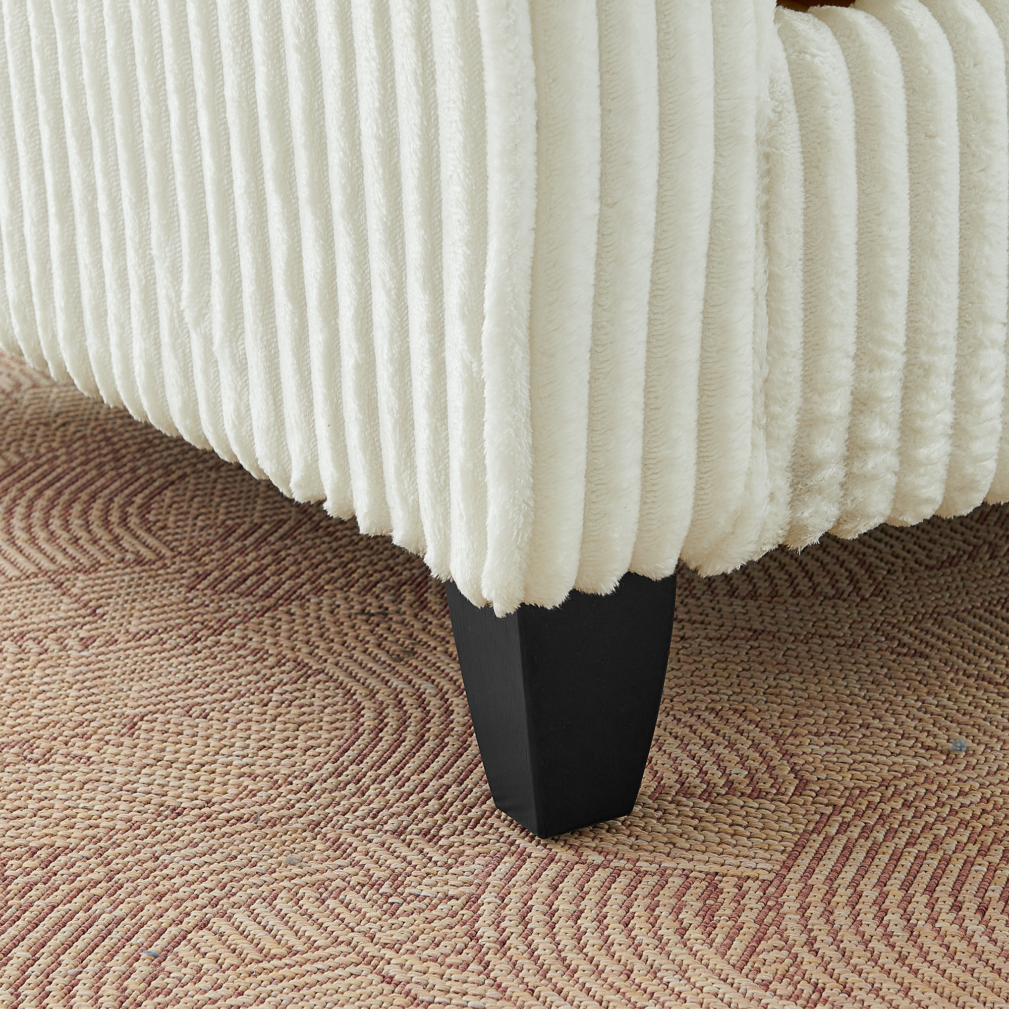 Corduroy Lazy Sofa Chair, picture 4 of 4
