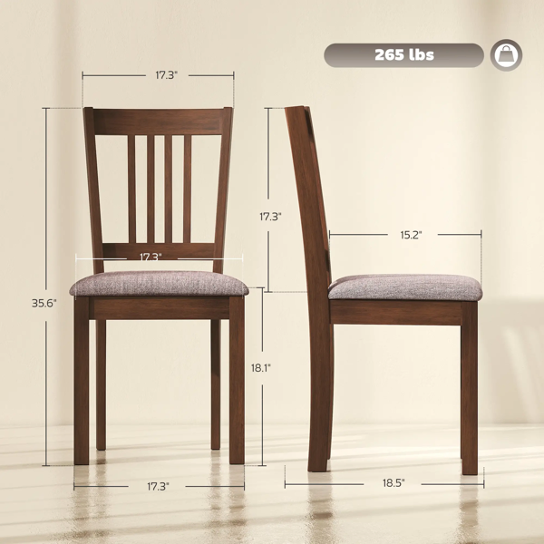 2 Pcs Dining Chair(No Shipments On Weekends)_voghion.com