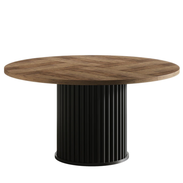Round Dining Table (Only Dining Table)_voghion.com