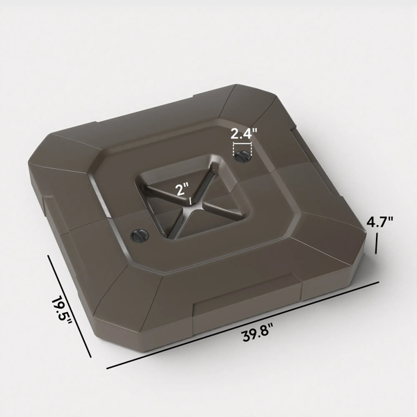 2 Pcs Outdoor Umbrella Base