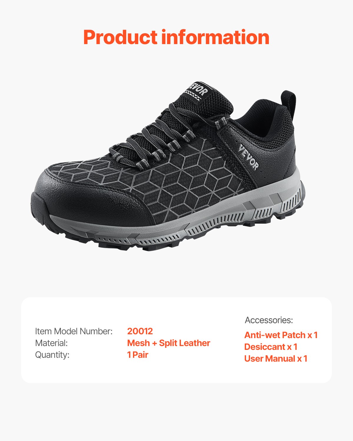 indestructible work shoes rubber sole slip resistant construction site