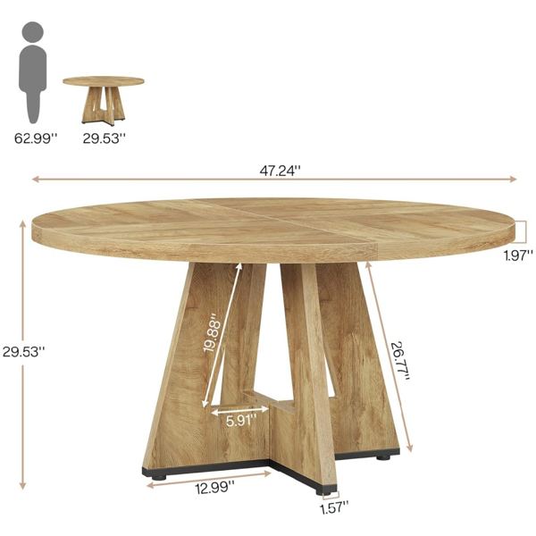 Round Dining Table (Only Dining Table)