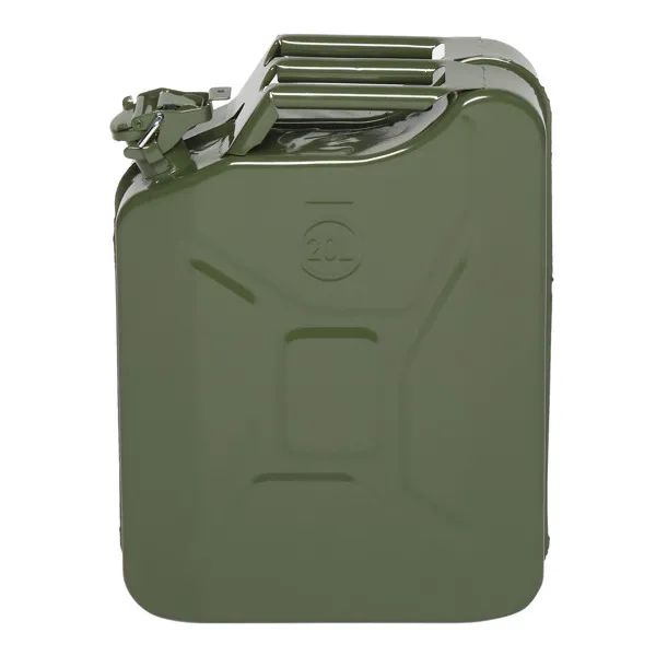 3 PCS 20L Portable American Fuel Oil Petrol Storage Can Army Green