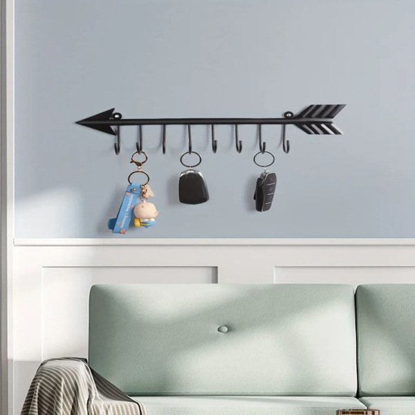 CIFbuy Modern Bow Arrow Wall Hooks Space Saving Entryway Coat Rack Hat Hanger For Hallway Bedroom Organization(TikTok, Temu Pick-up Service)